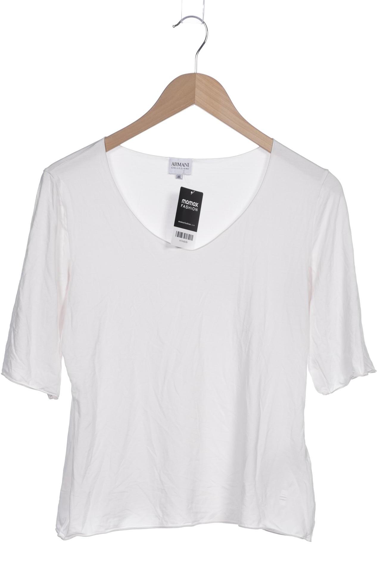 

Armani Collezioni Damen T-Shirt, weiß, Gr. 46