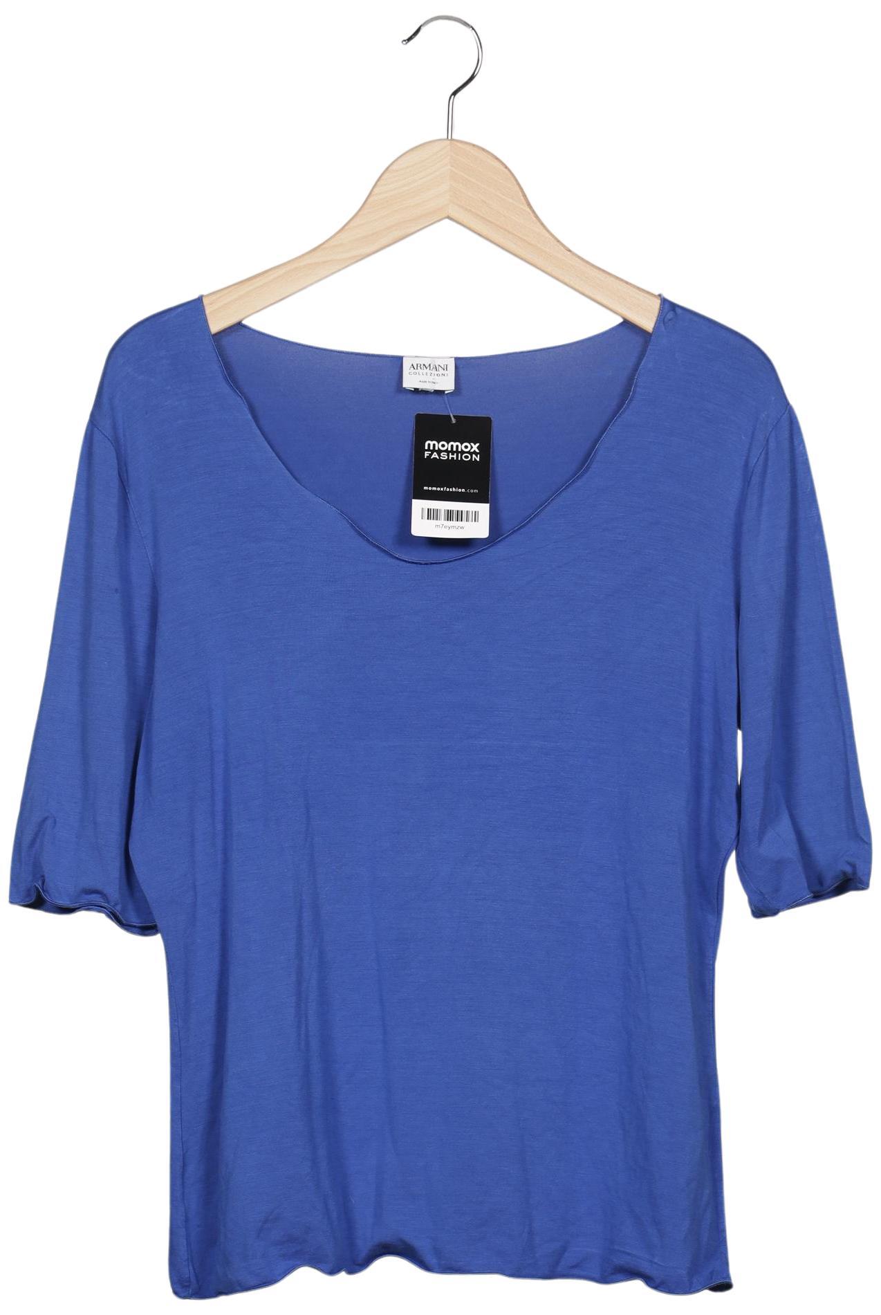 

Armani Collezioni Damen T-Shirt, blau, Gr. 44