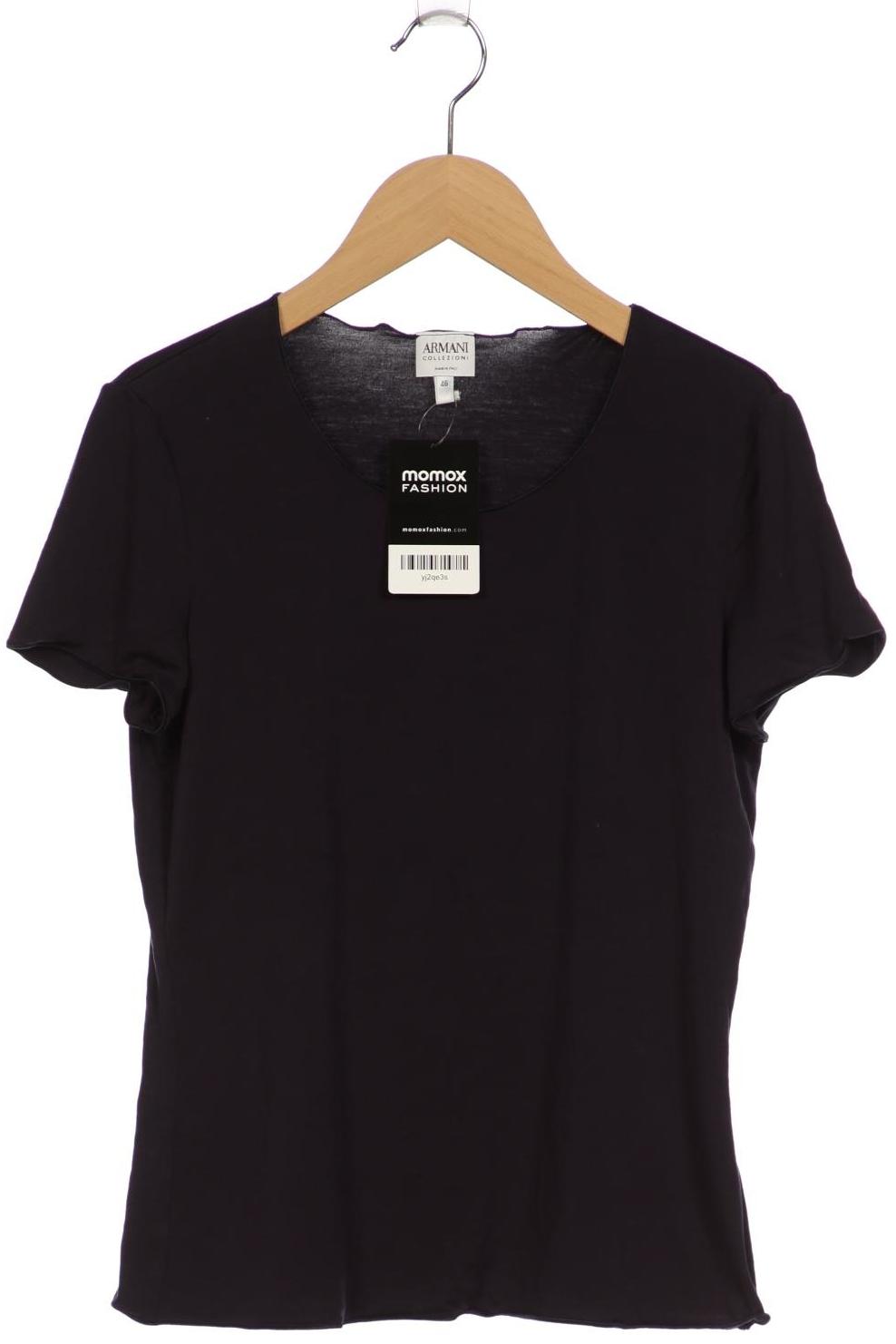 

Armani Collezioni Damen T-Shirt, marineblau, Gr. 46