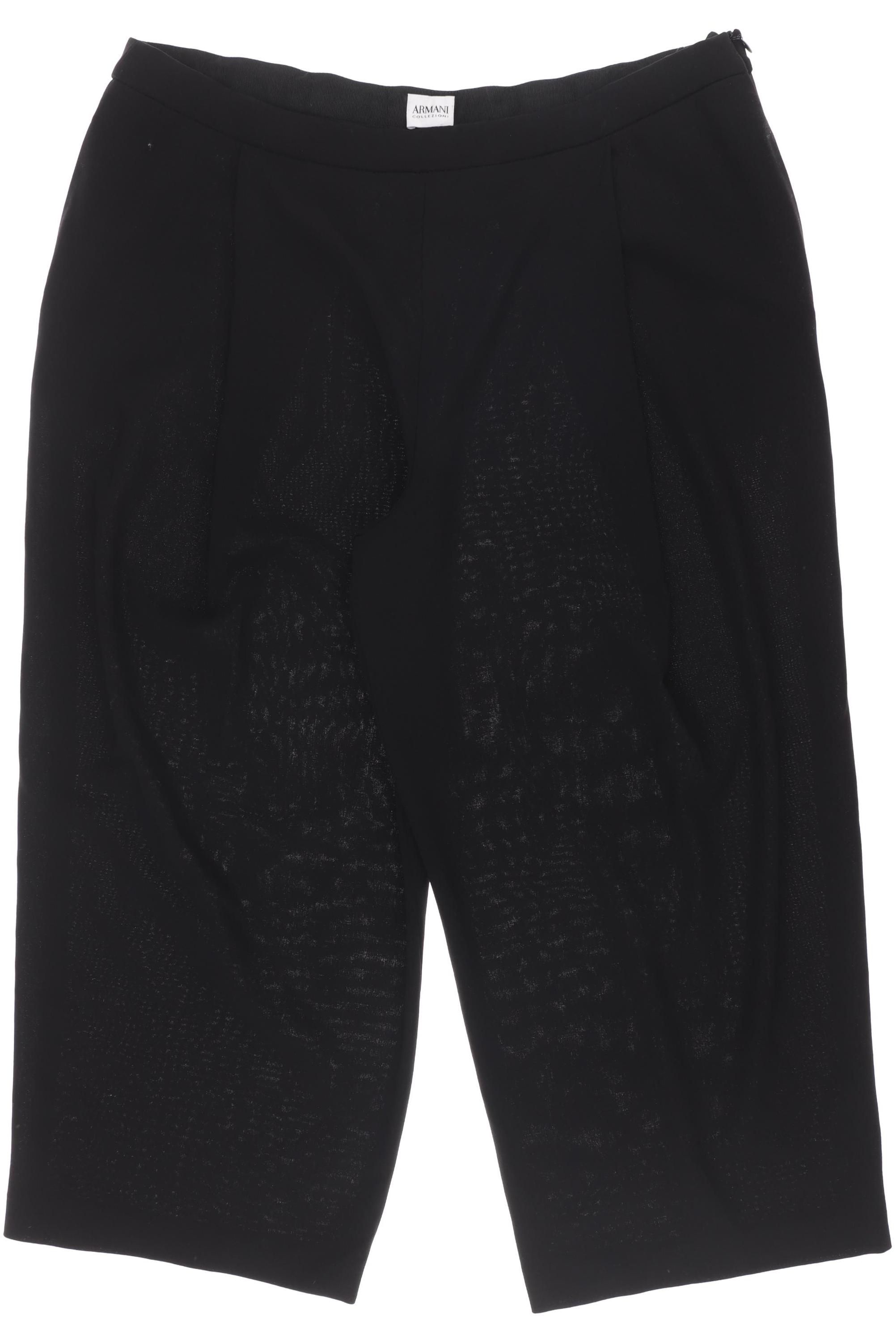 

Armani Collezioni Damen Stoffhose, schwarz, Gr. 48