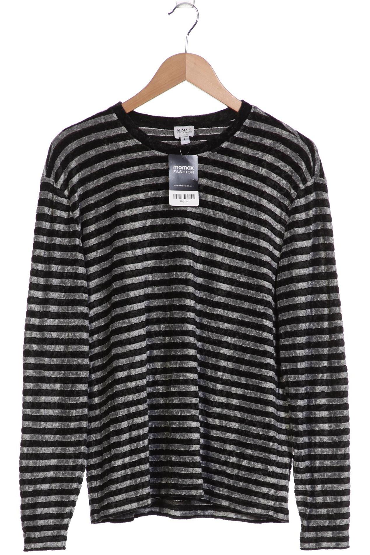 

Armani Collezioni Damen Langarmshirt, grau, Gr. 42