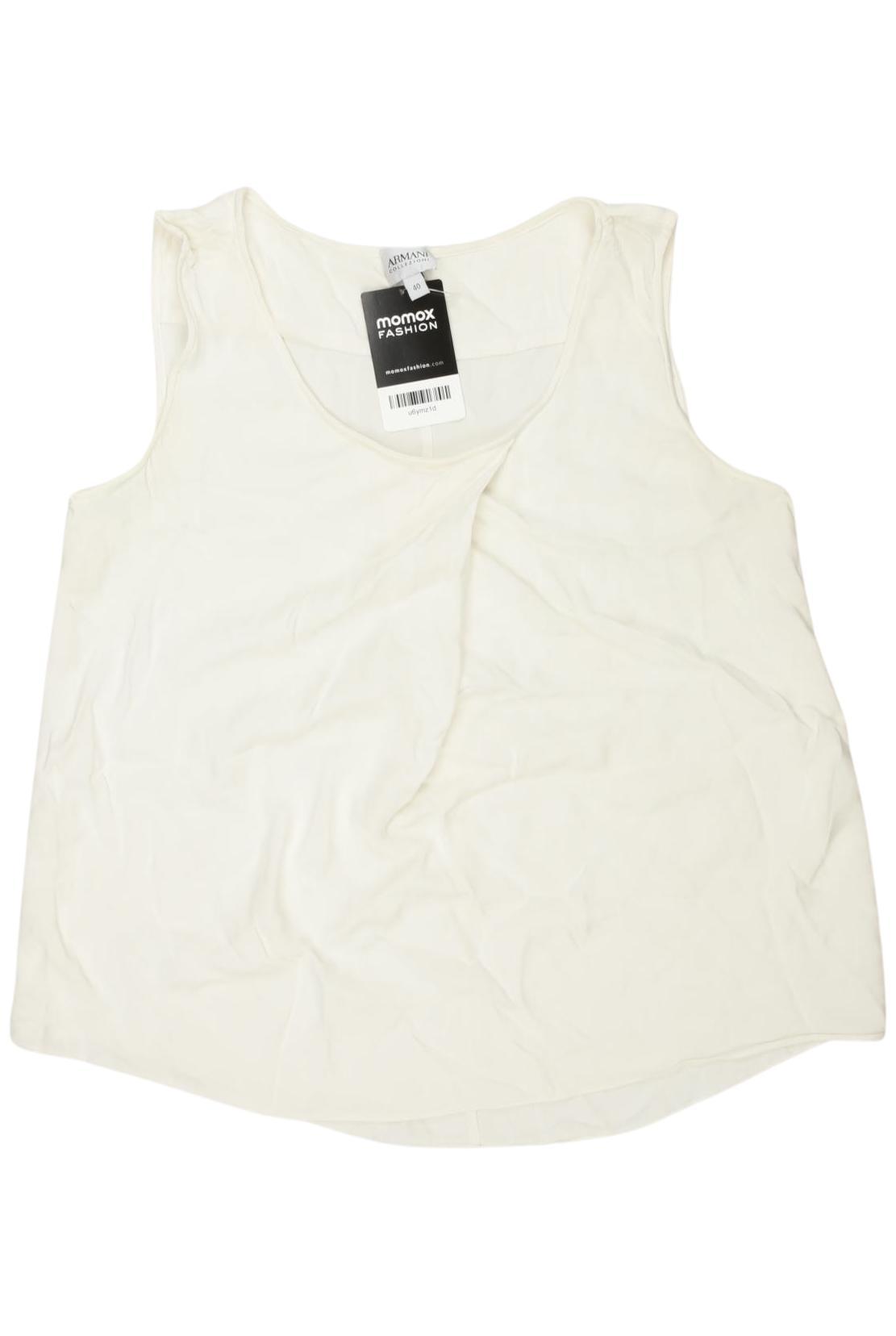 

Armani Collezioni Damen Top, cremeweiß, Gr. 40