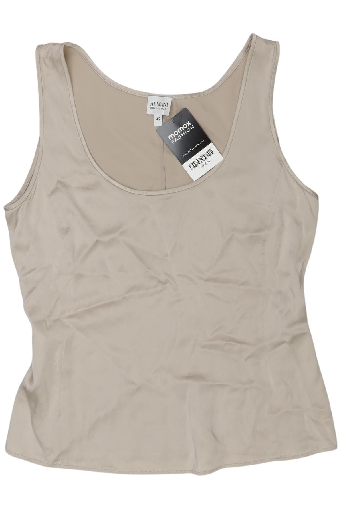 

Armani Collezioni Damen Top, beige, Gr. 42