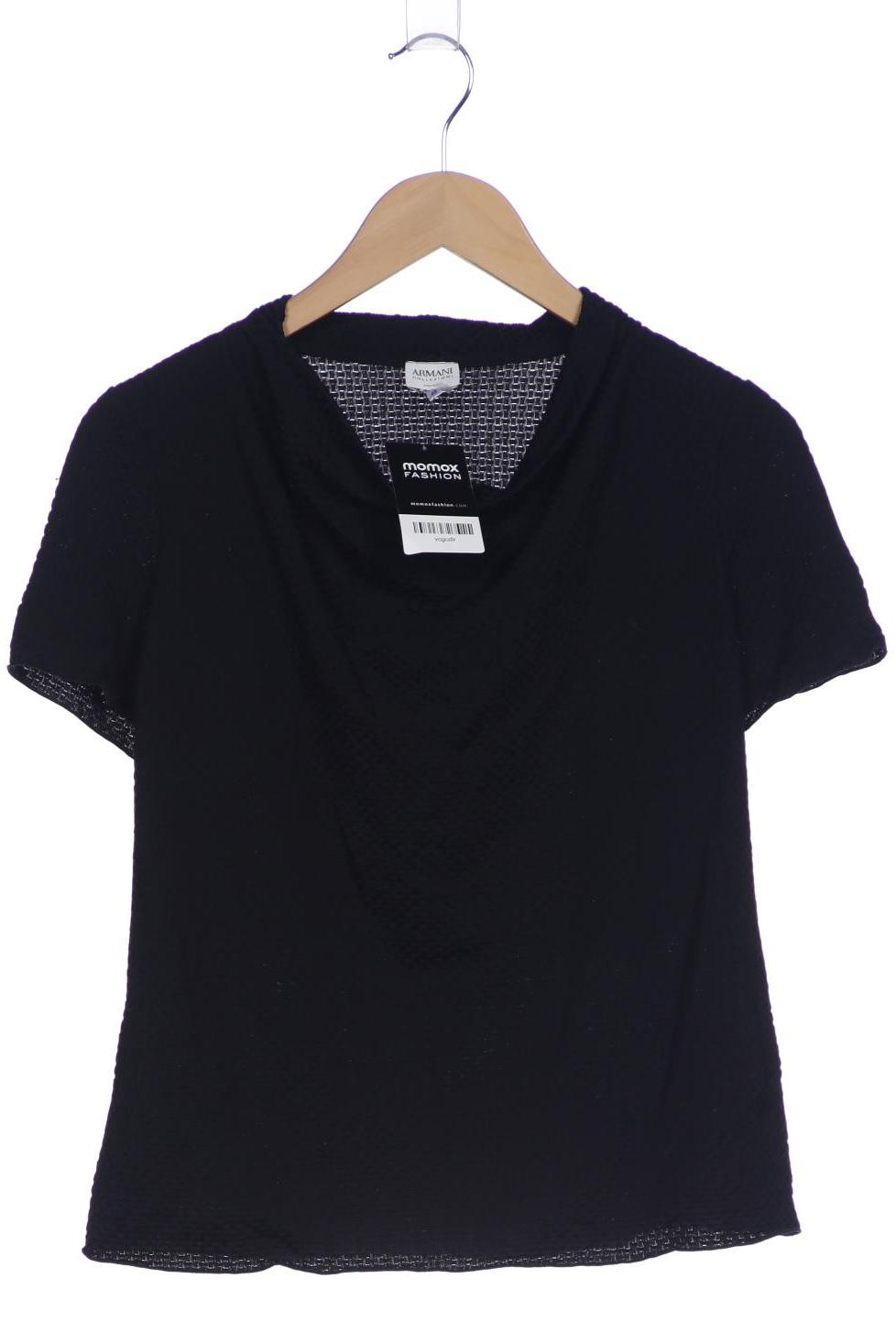 

Armani Collezioni Damen T-Shirt, schwarz, Gr. 42