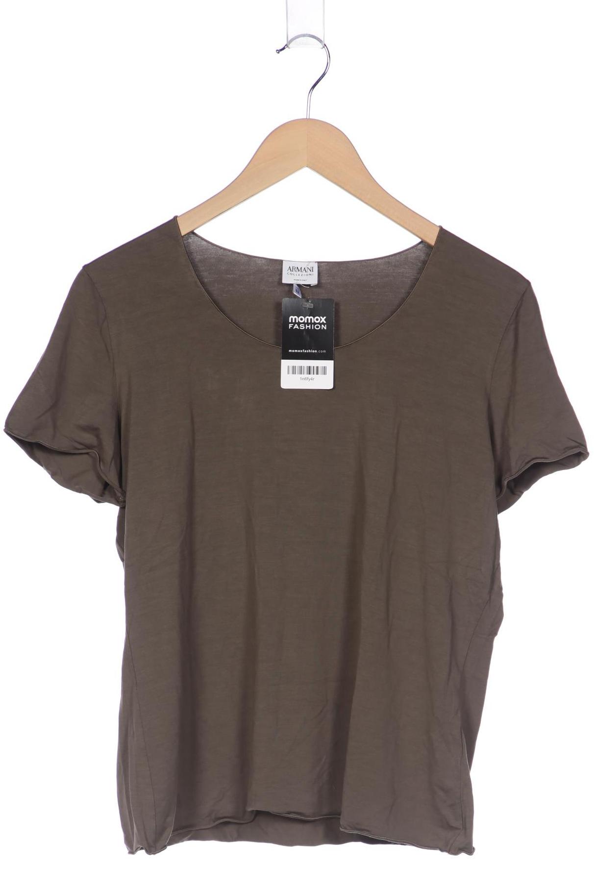 

Armani Collezioni Damen T-Shirt, braun, Gr. 52