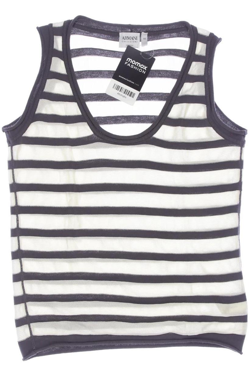 

Armani Collezioni Damen Top, cremeweiß, Gr. 44