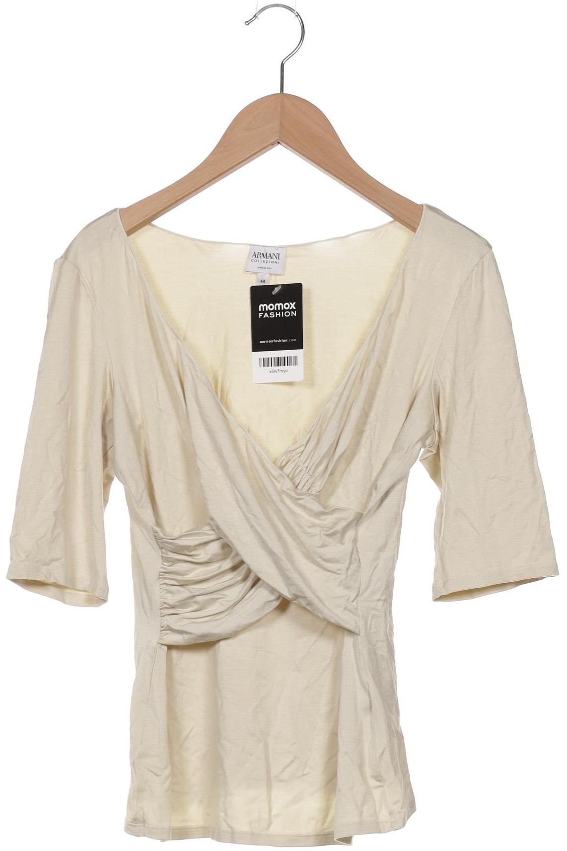 

Armani Collezioni Damen T-Shirt, beige, Gr. 44