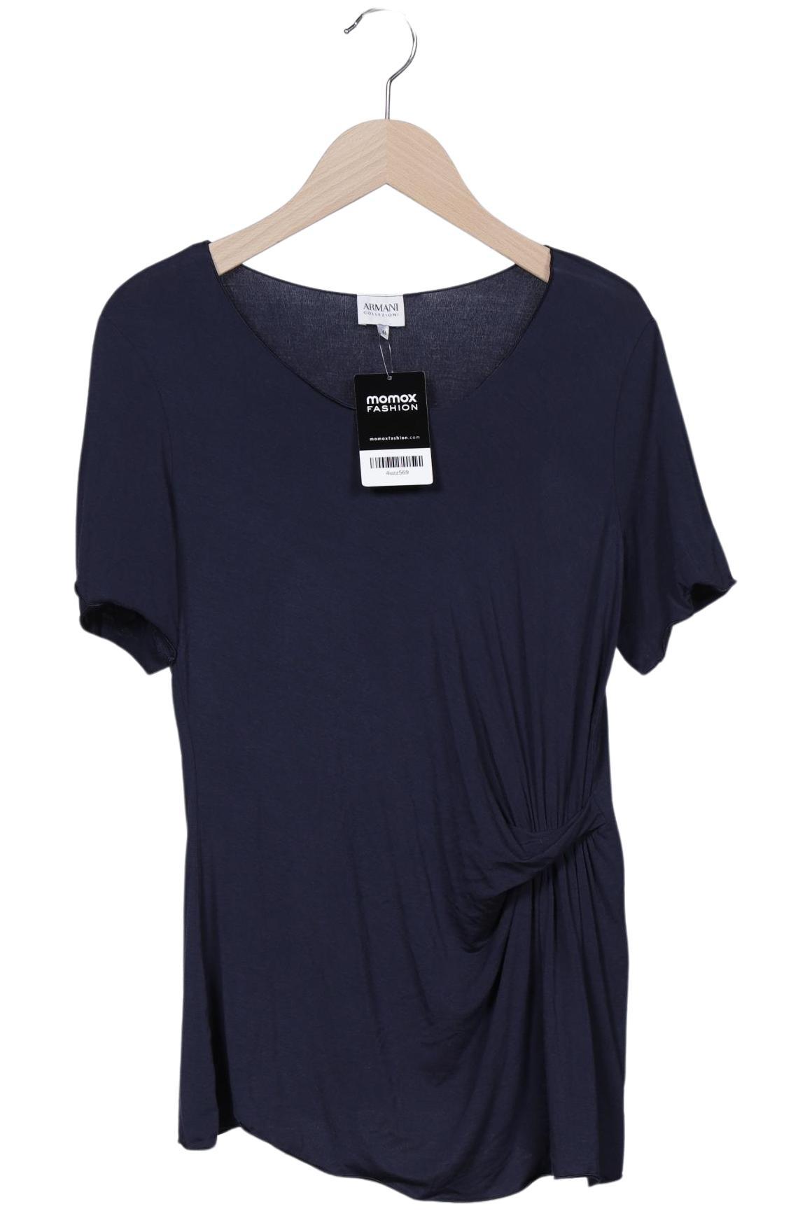 

Armani Collezioni Damen T-Shirt, marineblau, Gr. 44