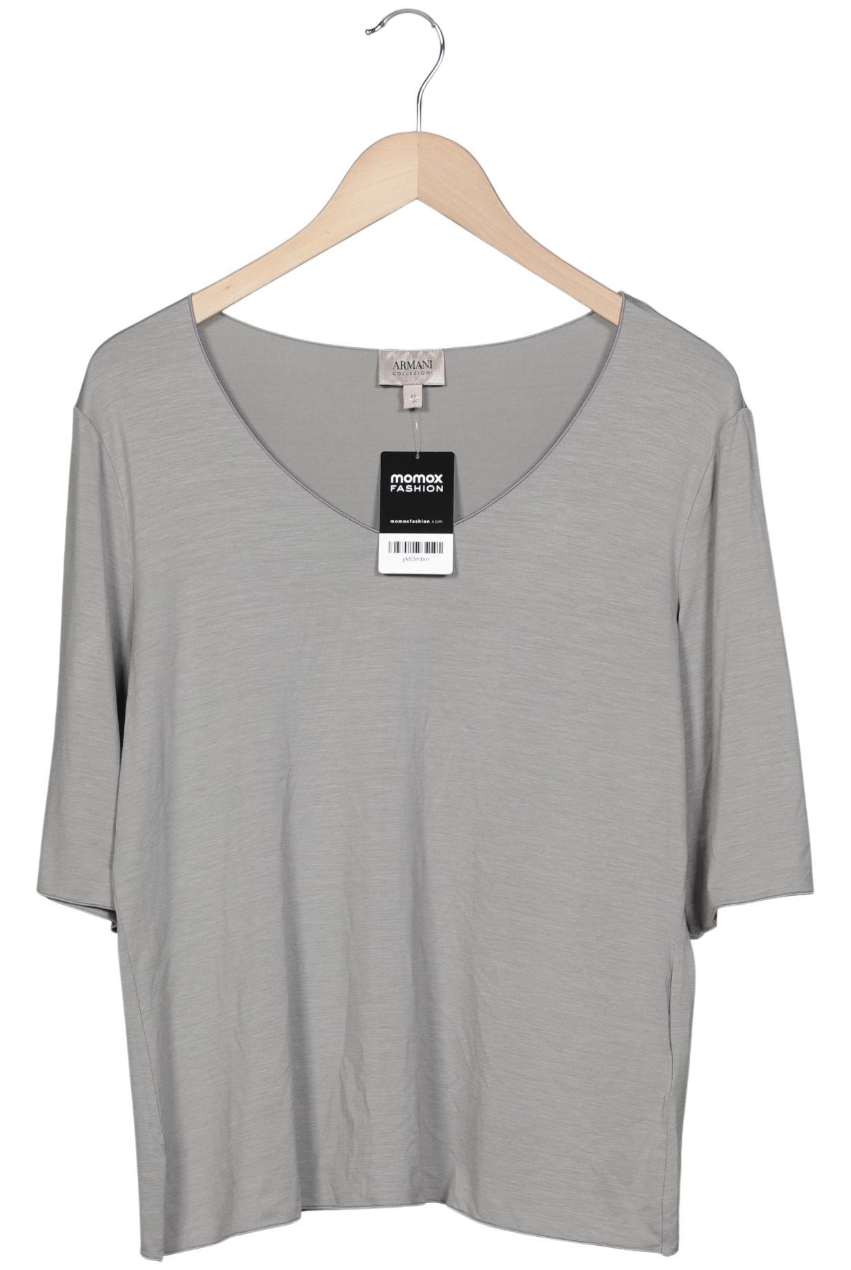

Armani Collezioni Damen T-Shirt, grau, Gr. 52