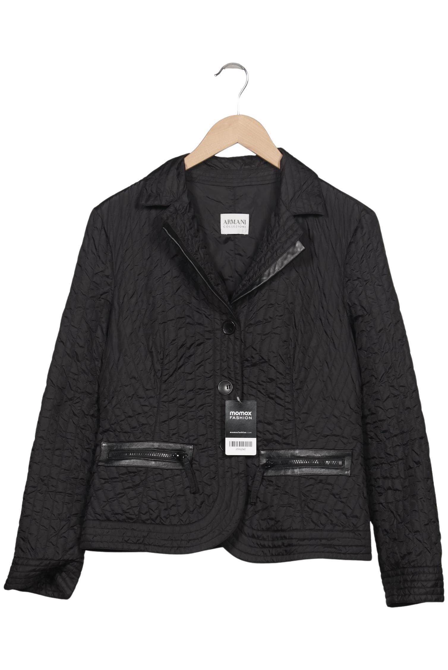 

Armani Collezioni Damen Jacke, schwarz, Gr. 46