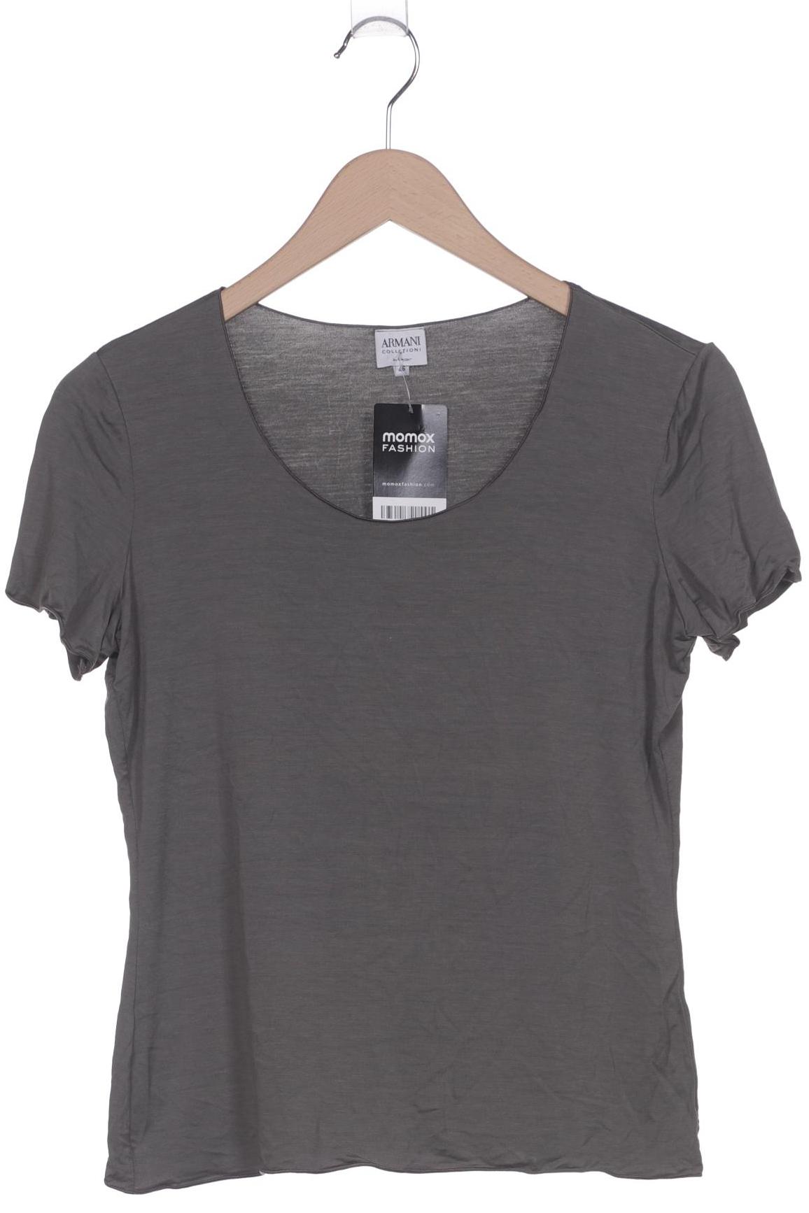 

Armani Collezioni Damen T-Shirt, grau, Gr. 46