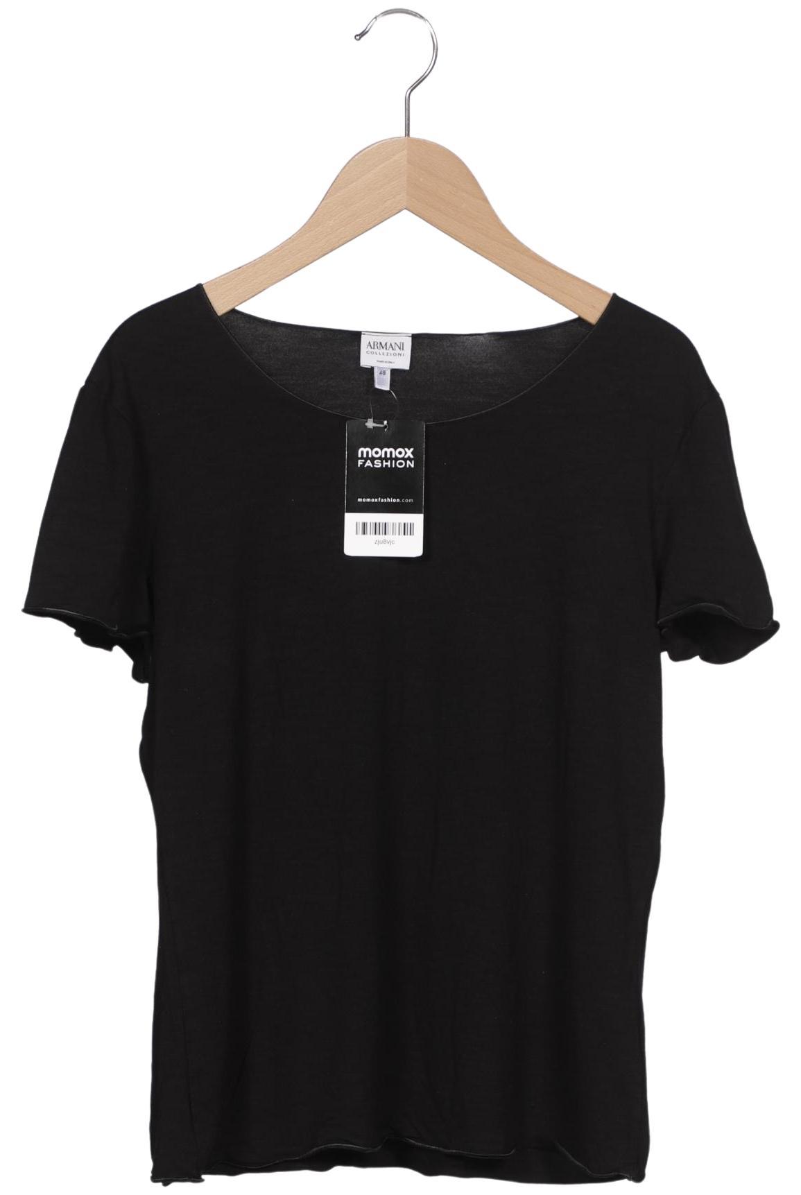 

Armani Collezioni Damen T-Shirt, schwarz, Gr. 48