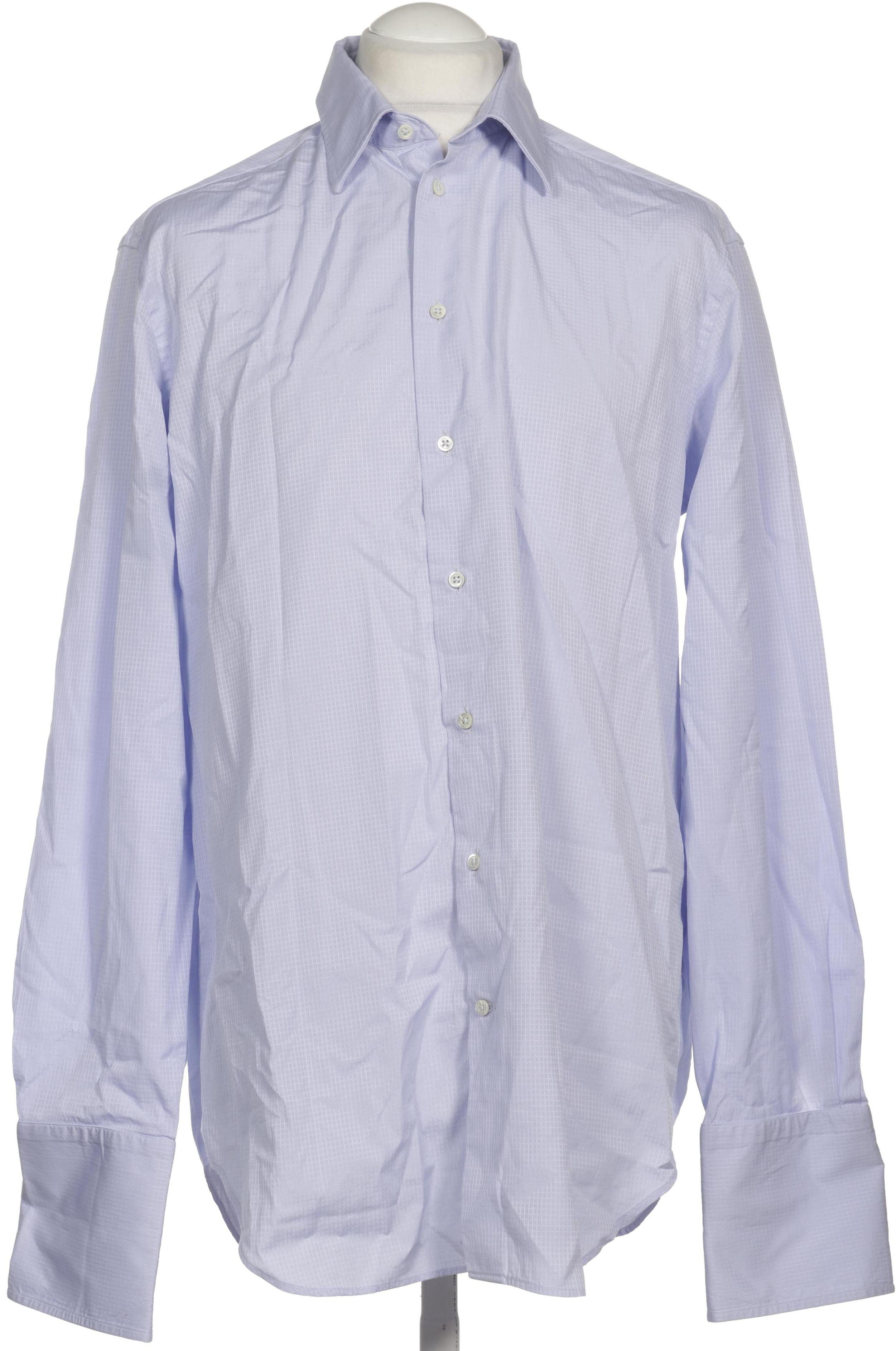

Armani Collezioni Herren Hemd, blau, Gr. 52