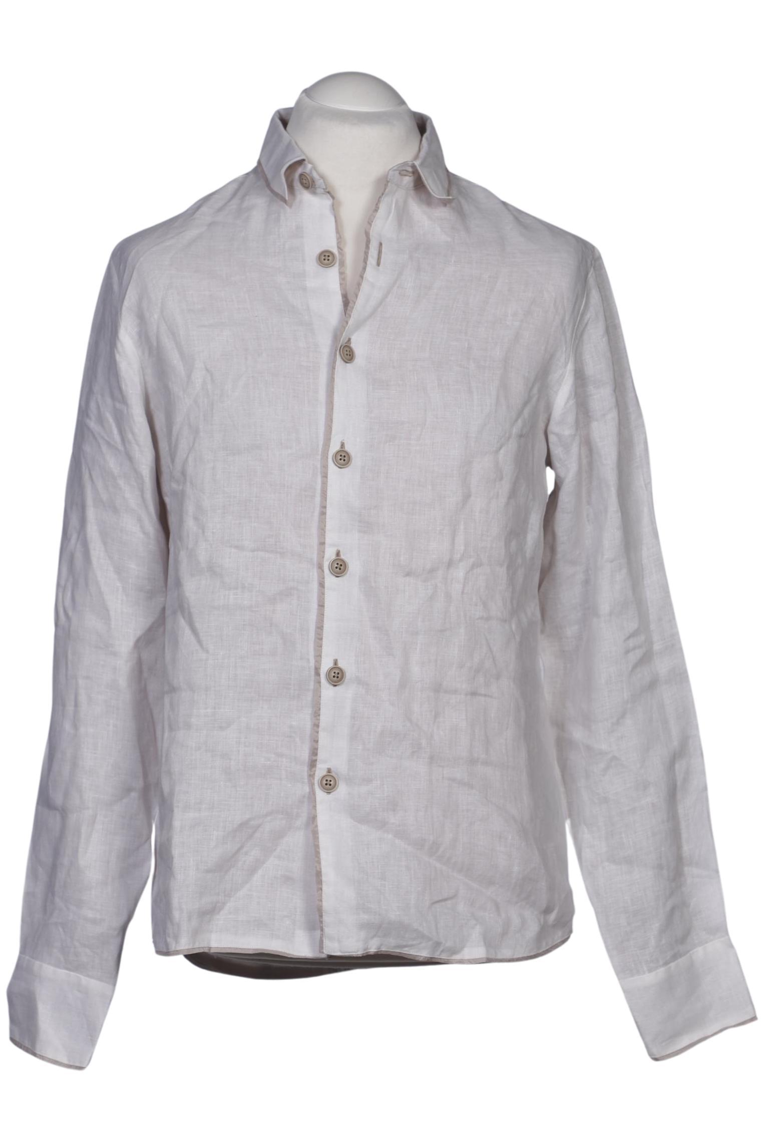 

Armani Collezioni Herren Hemd, cremeweiß, Gr. 48