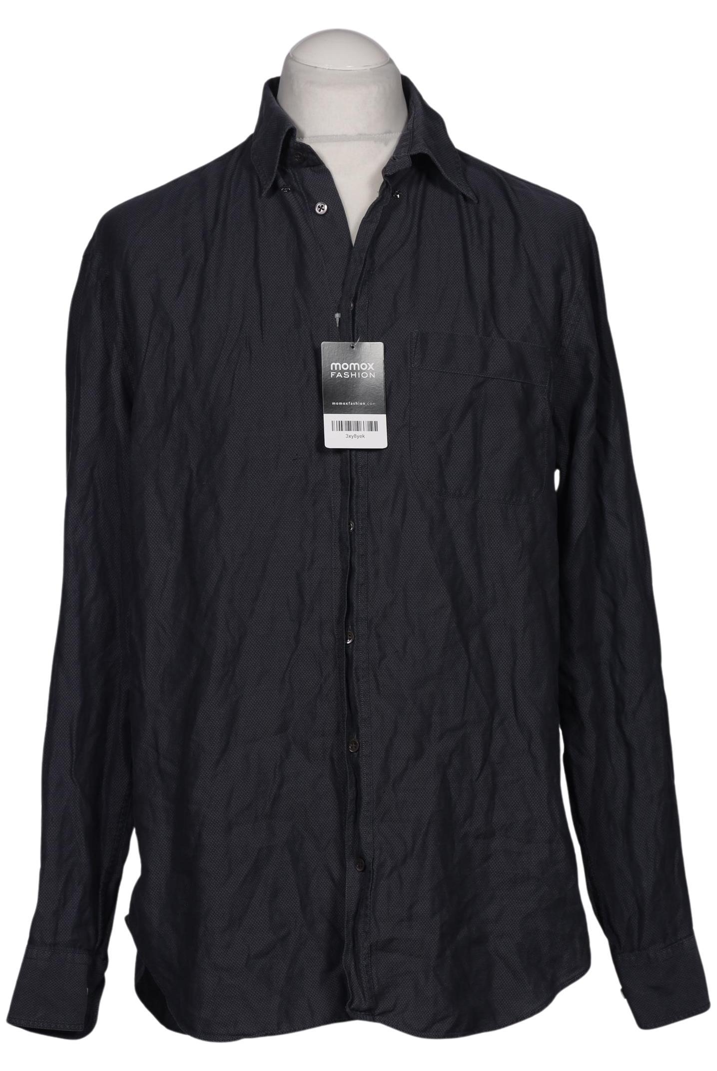 

Armani Collezioni Herren Hemd, marineblau, Gr. 54
