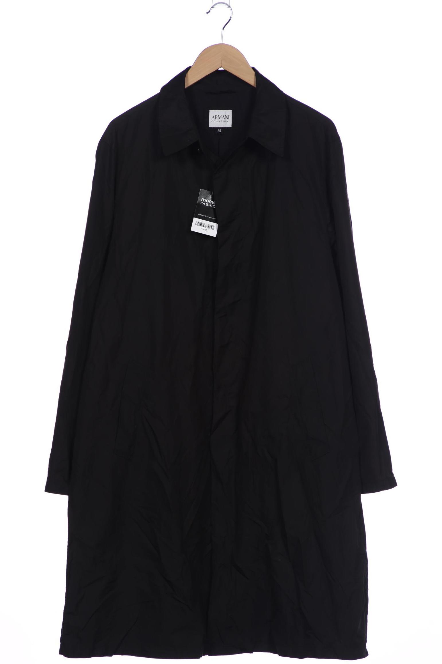 

Armani Collezioni Herren Mantel, schwarz, Gr. 54