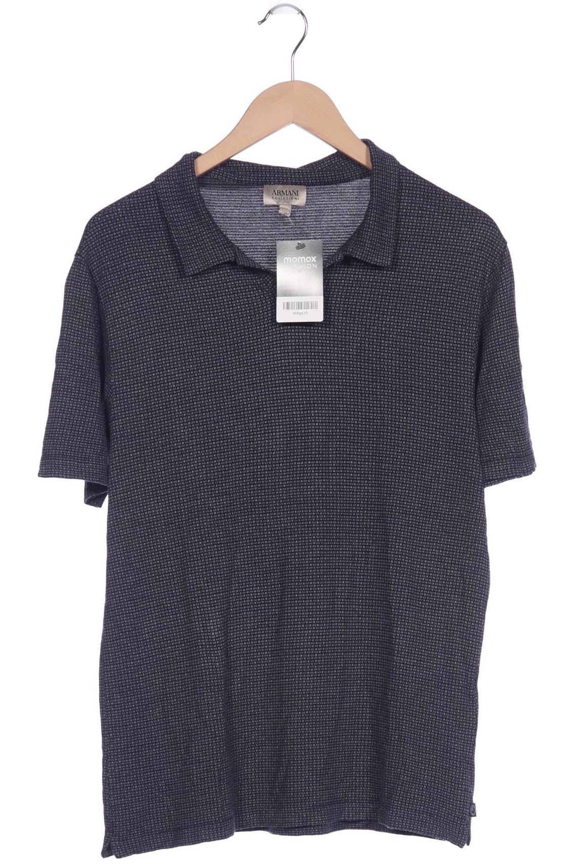 

Armani Collezioni Herren Poloshirt, marineblau, Gr. 54