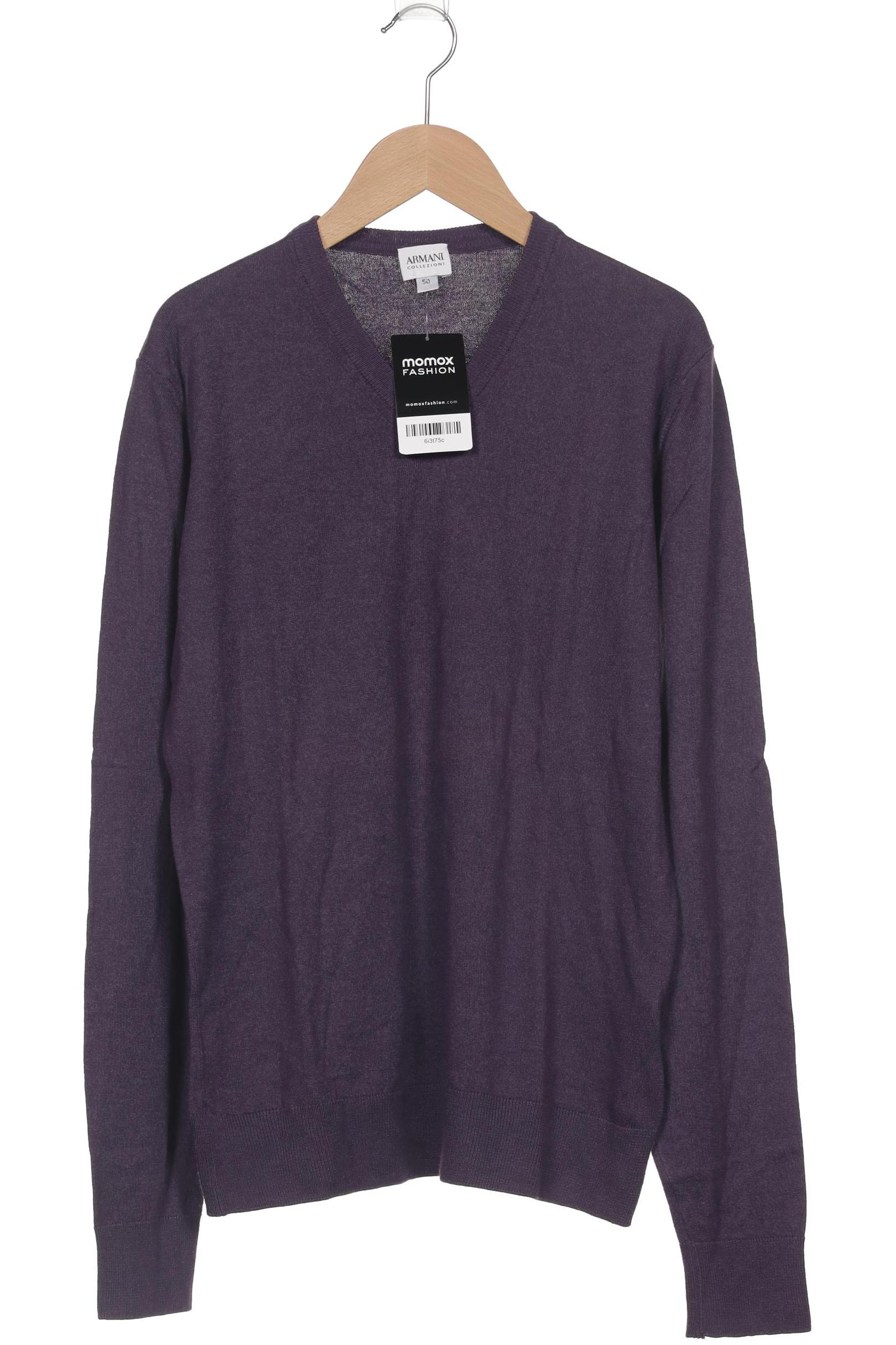 

Armani Collezioni Herren Pullover, flieder, Gr. 50