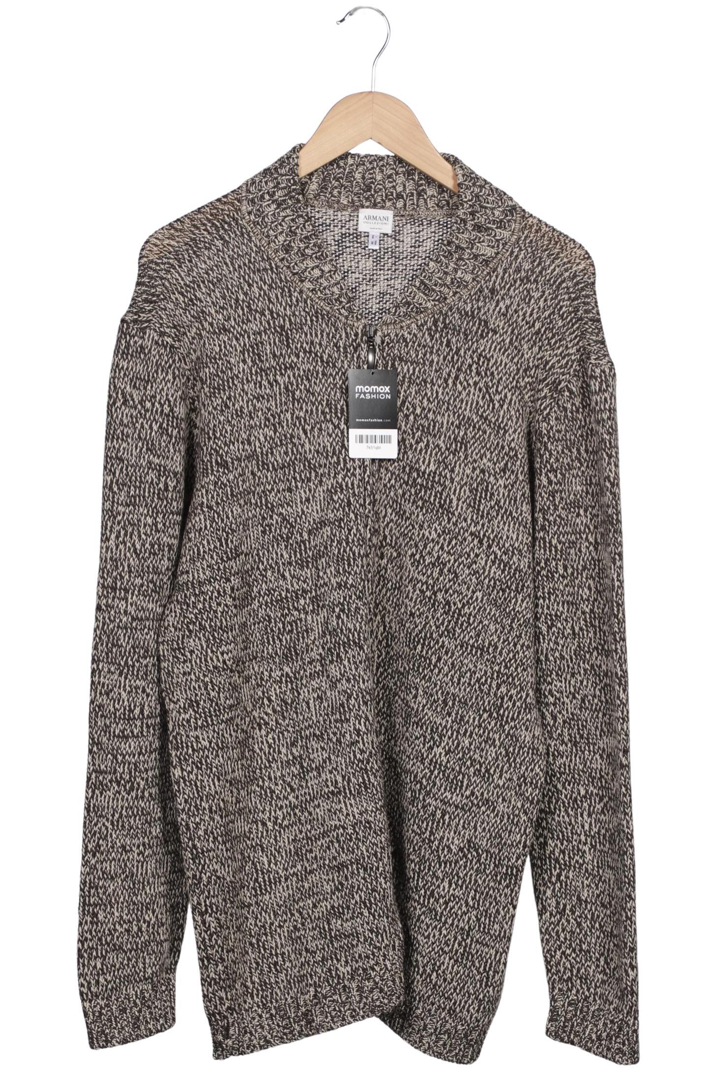 

Armani Collezioni Herren Strickjacke, braun, Gr. 54