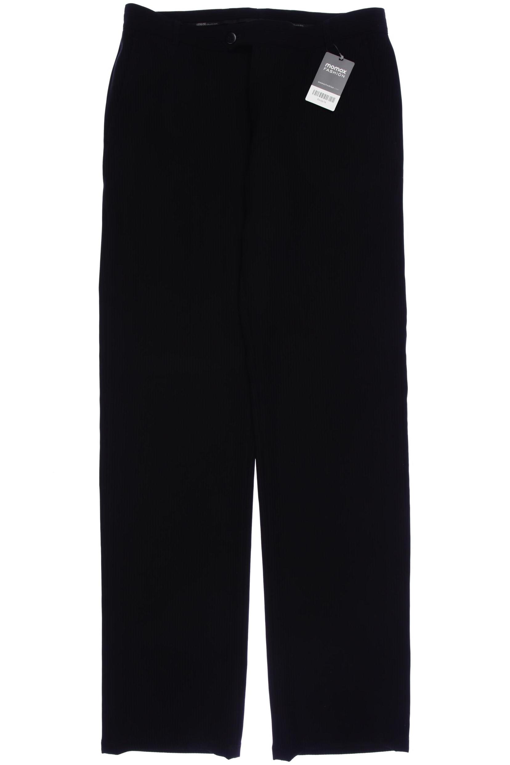

Armani Collezioni Herren Stoffhose, schwarz, Gr. 50
