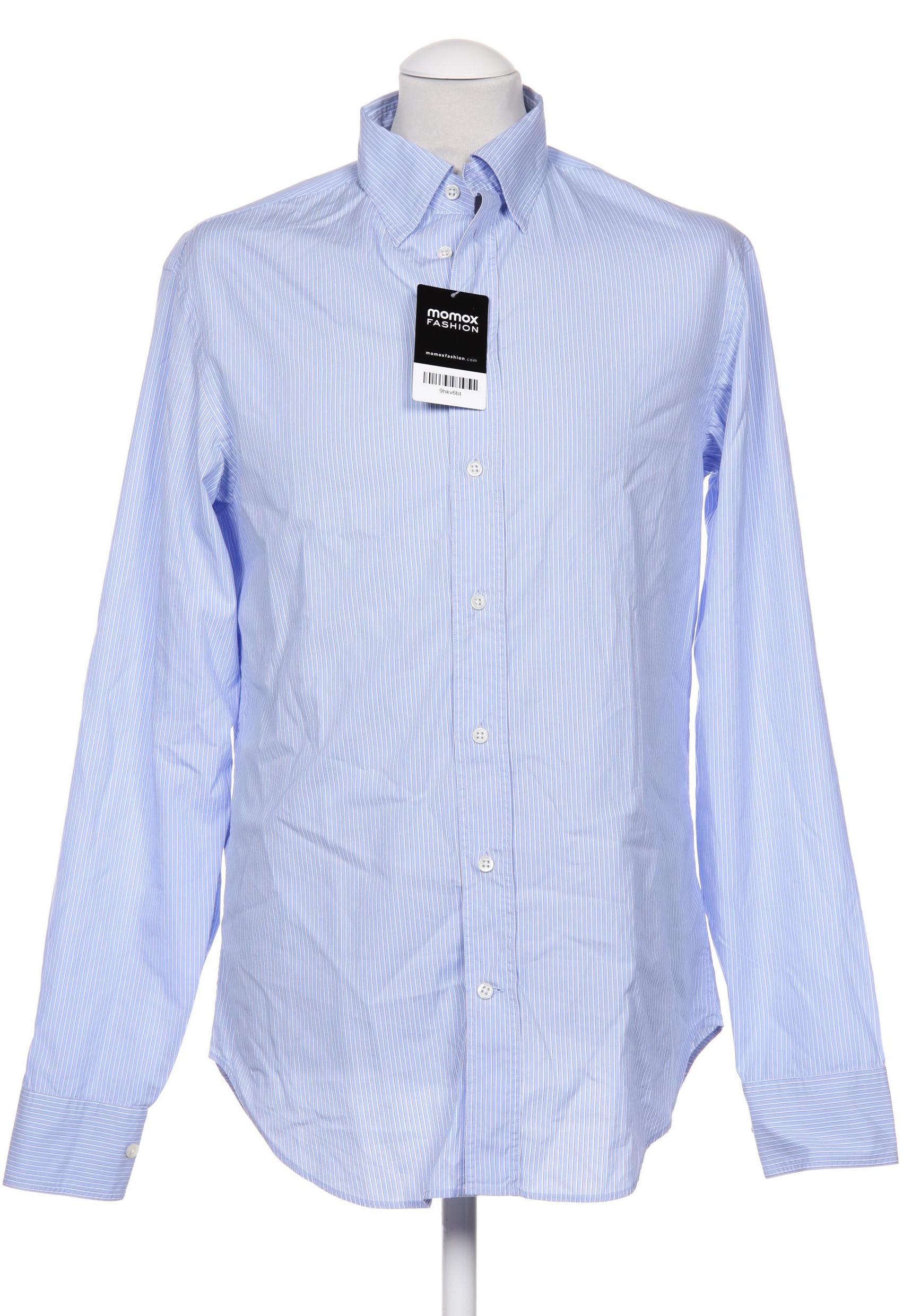 

Armani Collezioni Herren Hemd, blau, Gr. 48