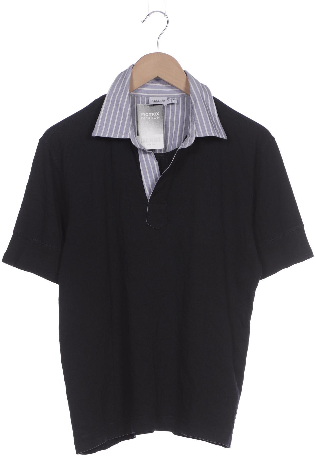 

Armani Collezioni Herren Poloshirt, schwarz, Gr. 48