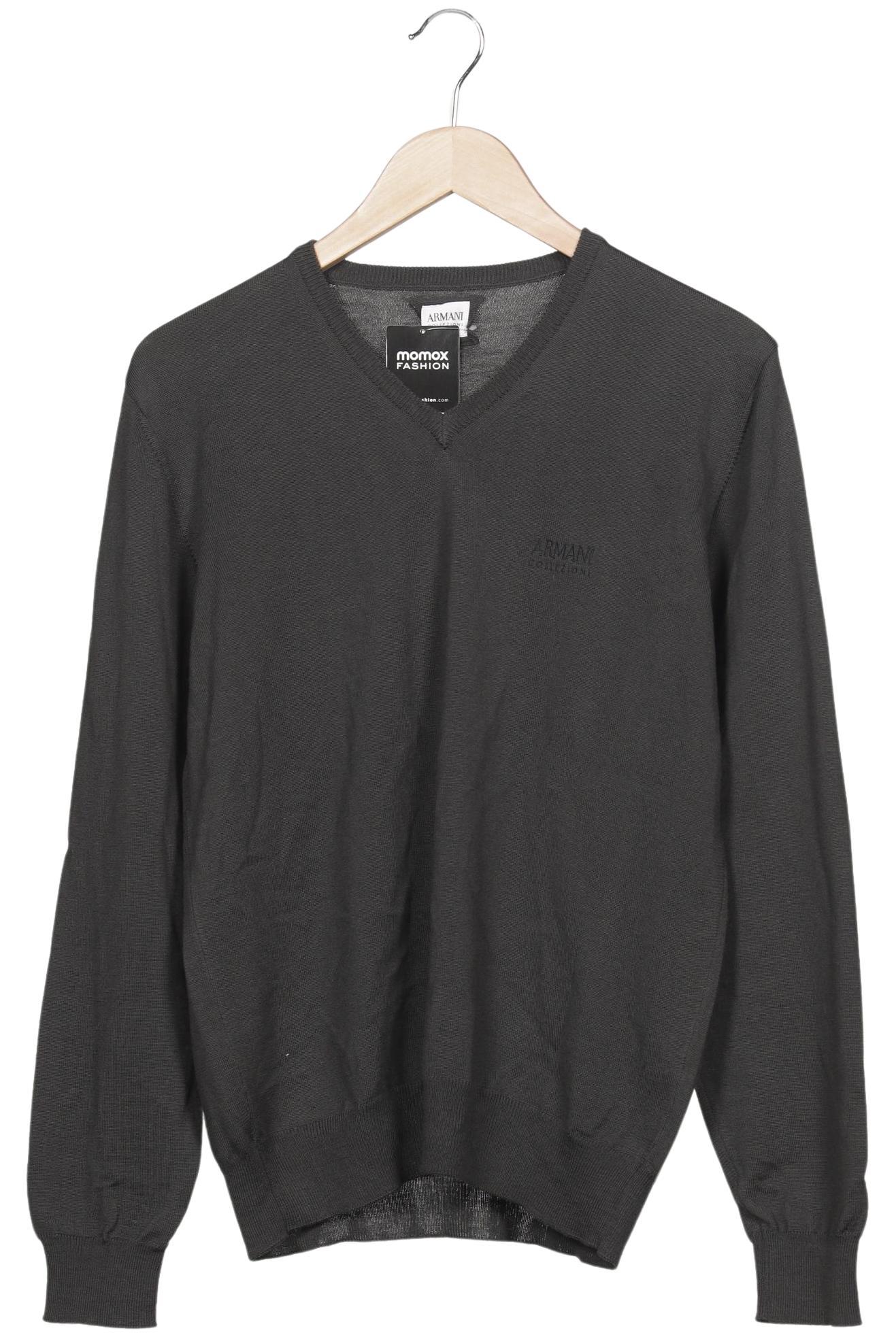 

Armani Collezioni Herren Pullover, grau, Gr. 50