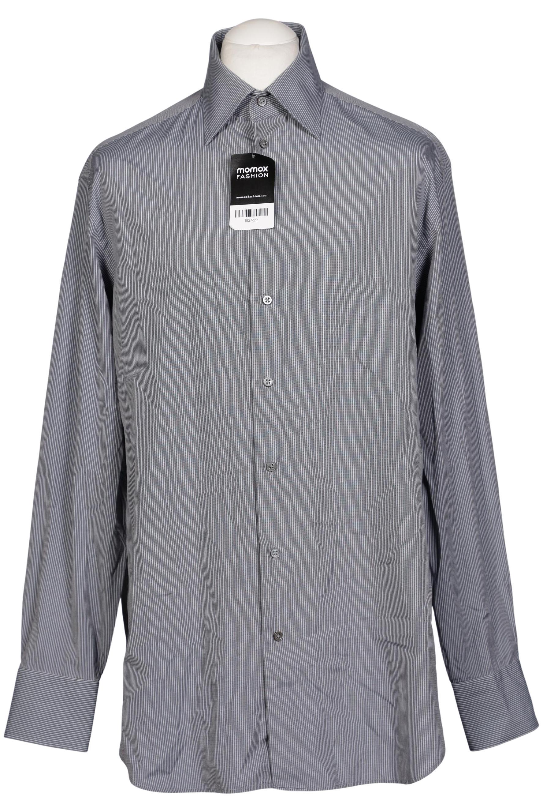 

Armani Collezioni Herren Hemd, grau, Gr. 52