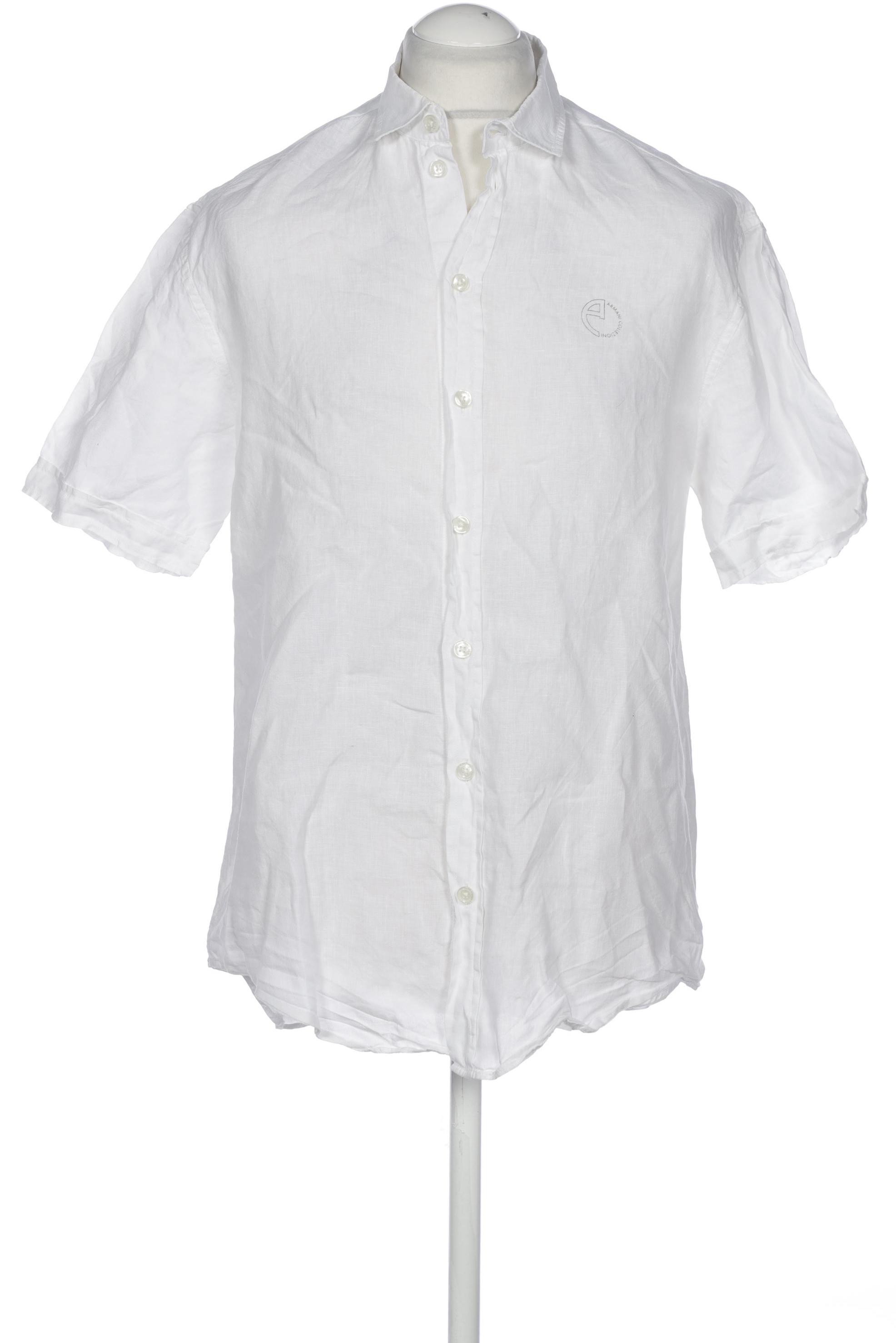 

Armani Collezioni Herren Hemd, weiß, Gr. 52