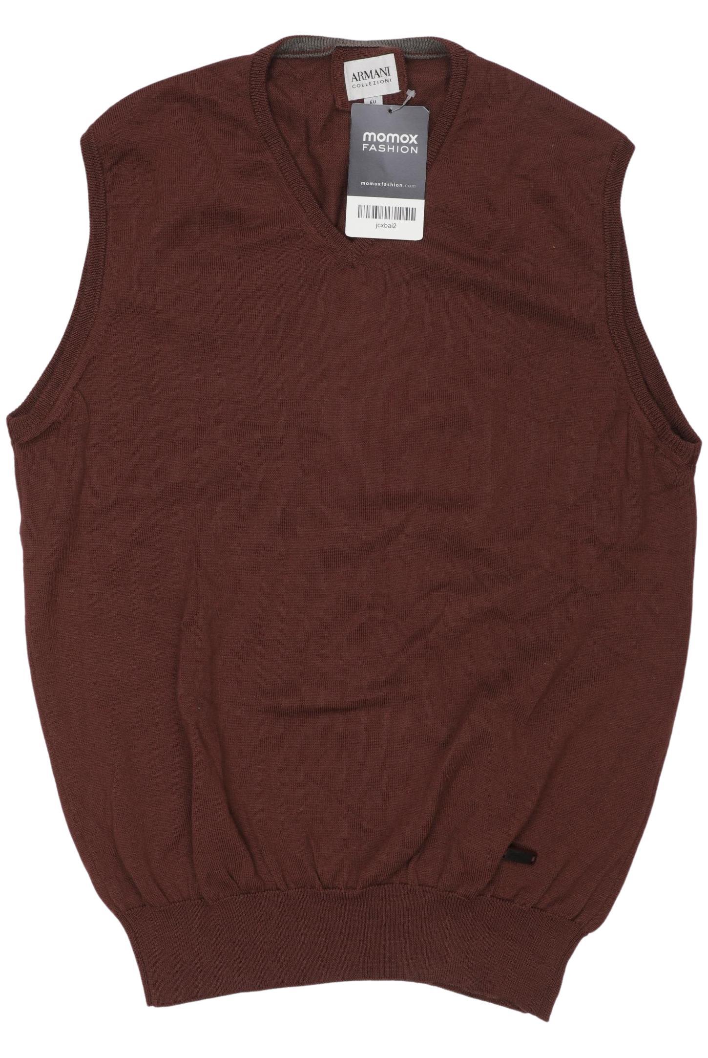 

Armani Collezioni Herren Pullover, braun, Gr. 48