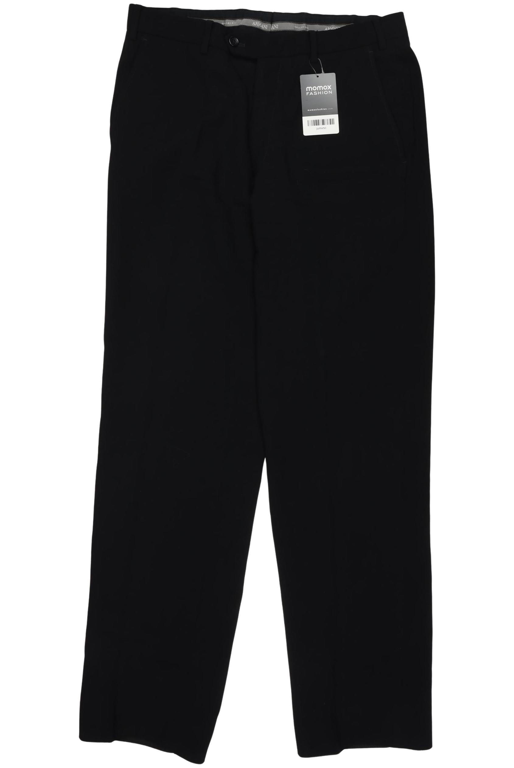 

Armani Collezioni Herren Stoffhose, schwarz, Gr. 31
