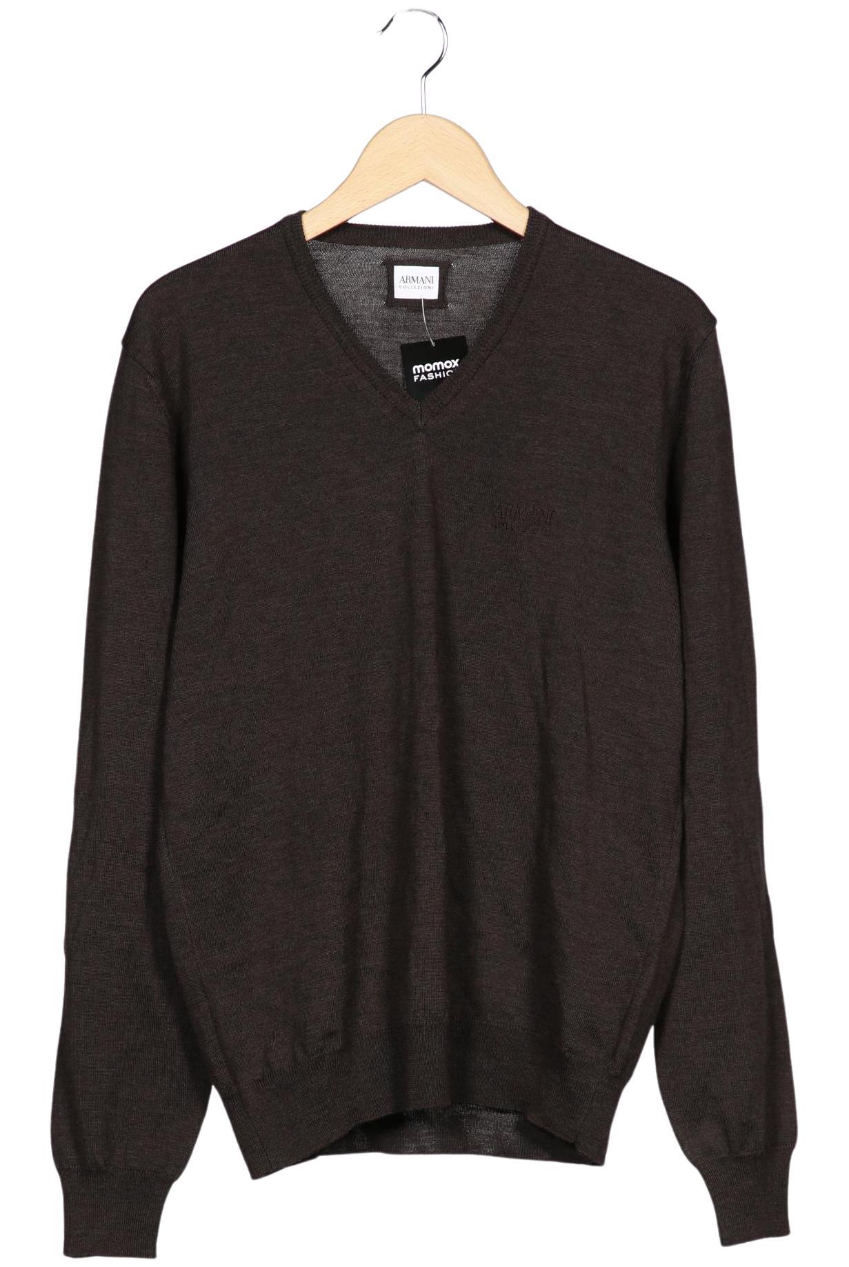 

Armani Collezioni Herren Pullover, braun, Gr. 50