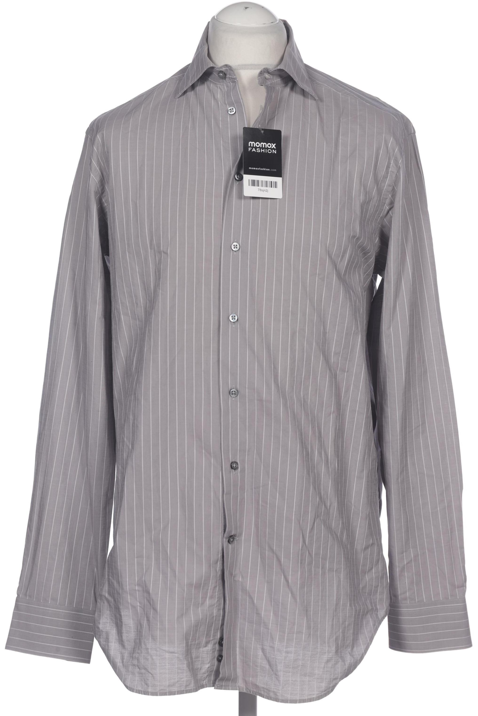 

Armani Collezioni Herren Hemd, grau, Gr. 50