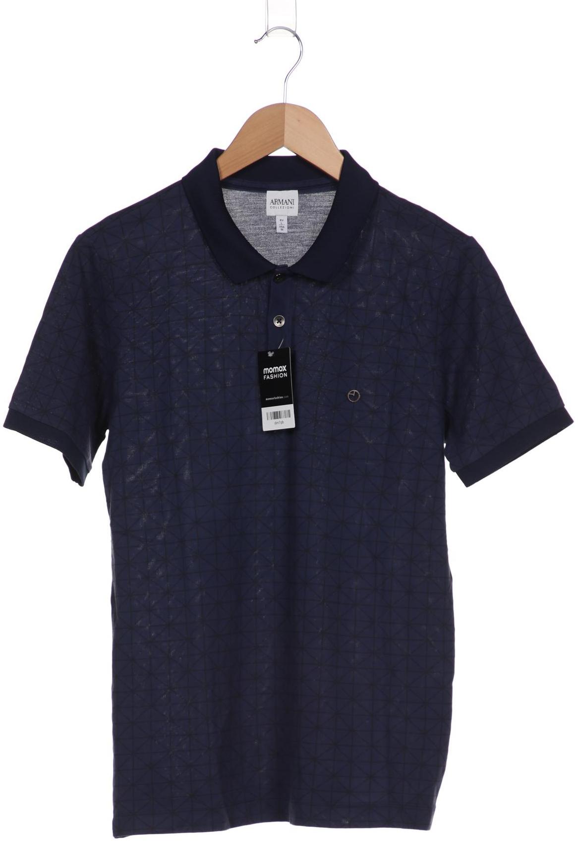 

Armani Collezioni Herren Poloshirt, marineblau