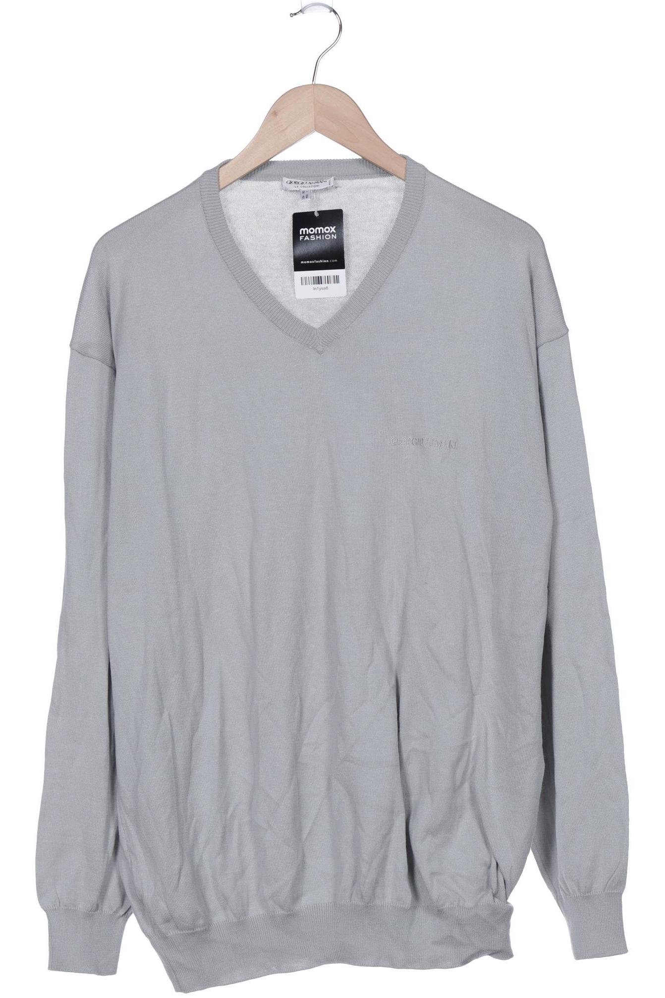 

Armani Collezioni Herren Pullover, grau, Gr. 58
