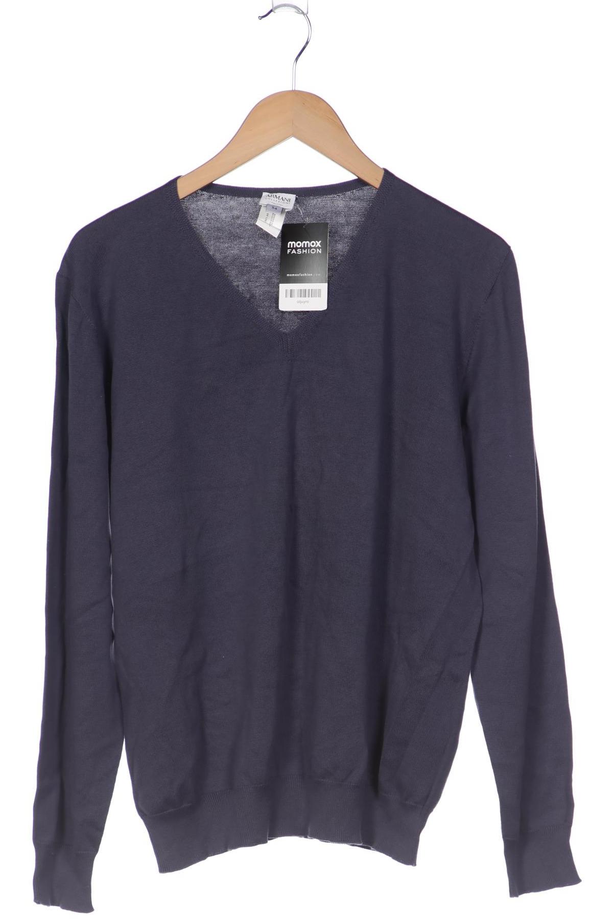 

Armani Collezioni Herren Pullover, blau, Gr. 52
