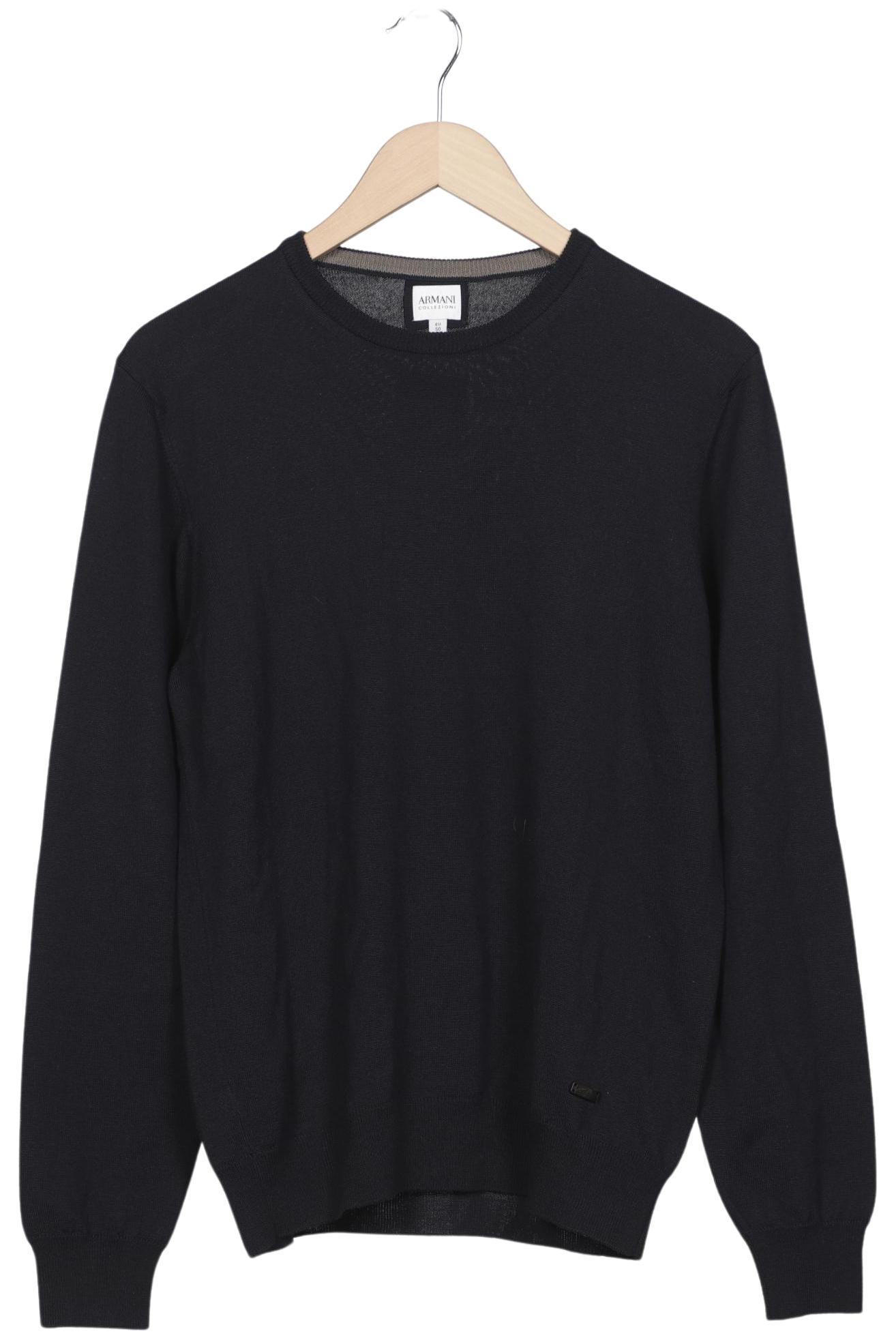 

Armani Collezioni Herren Pullover, marineblau, Gr. 50