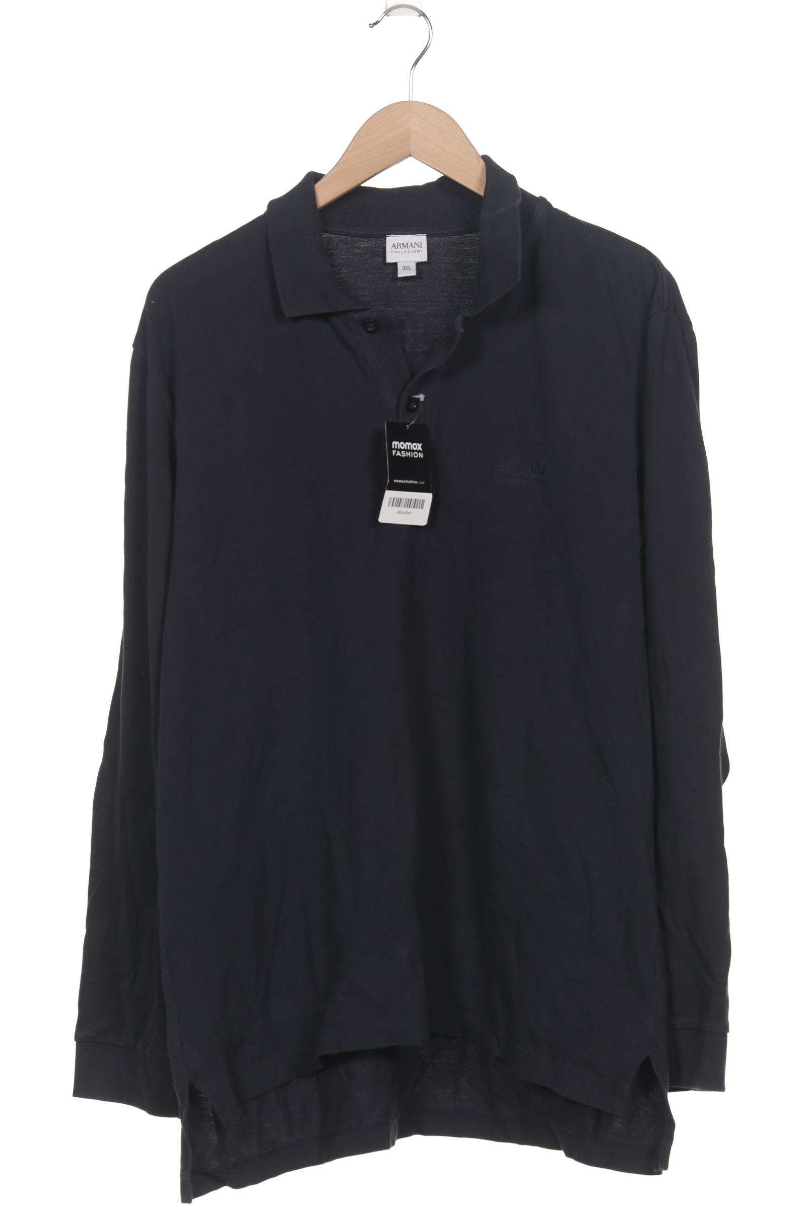 

Armani Collezioni Herren Poloshirt, marineblau, Gr. 58