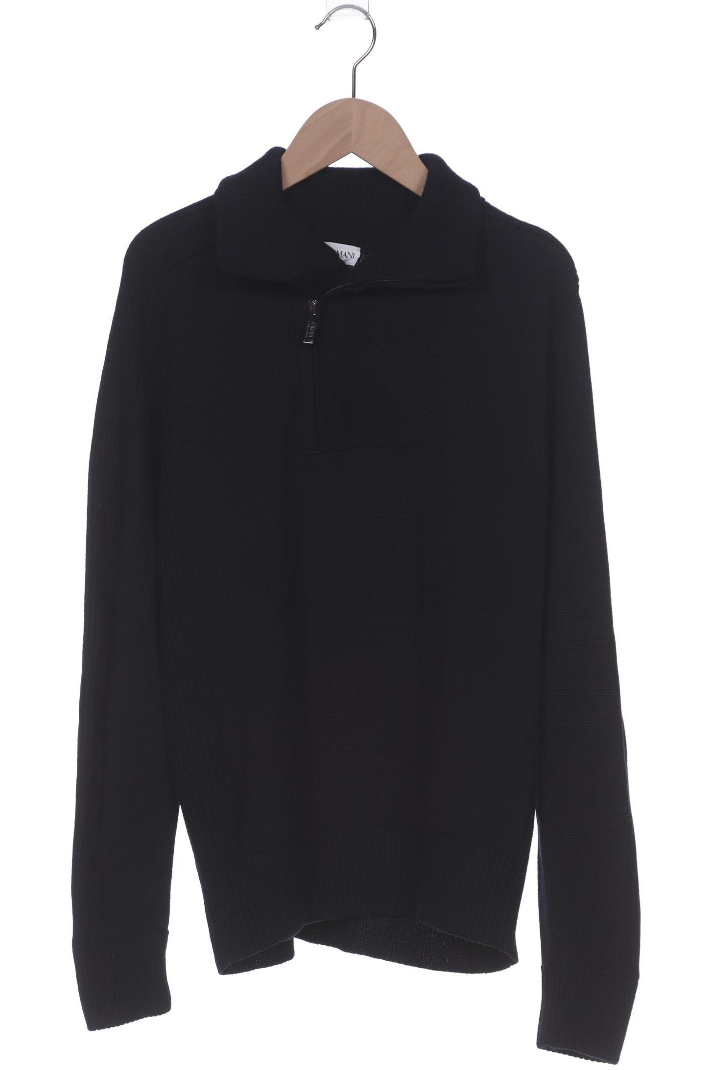 

Armani Collezioni Herren Pullover, marineblau, Gr. 48