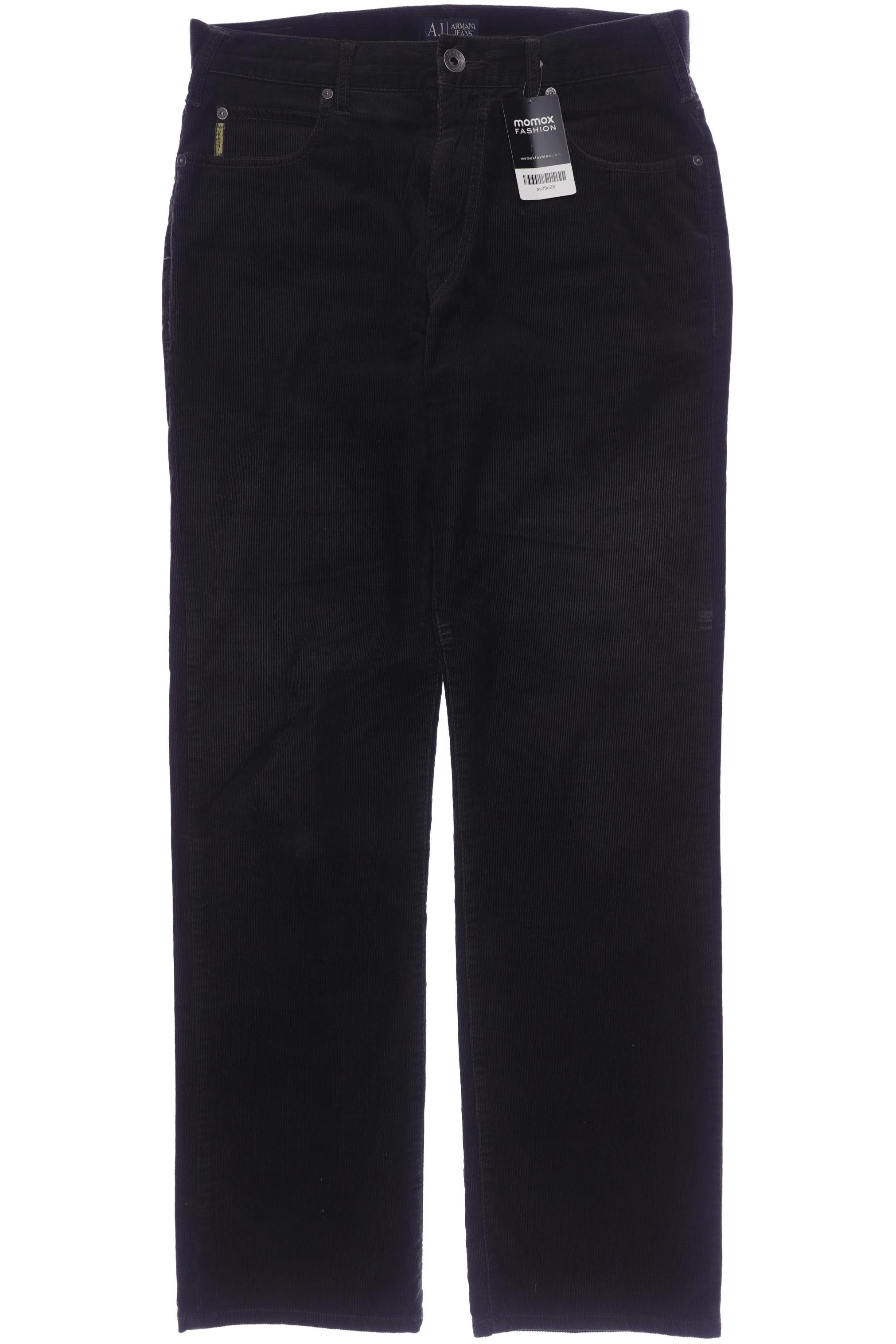 

Armani Collezioni Herren Stoffhose, schwarz, Gr. 33