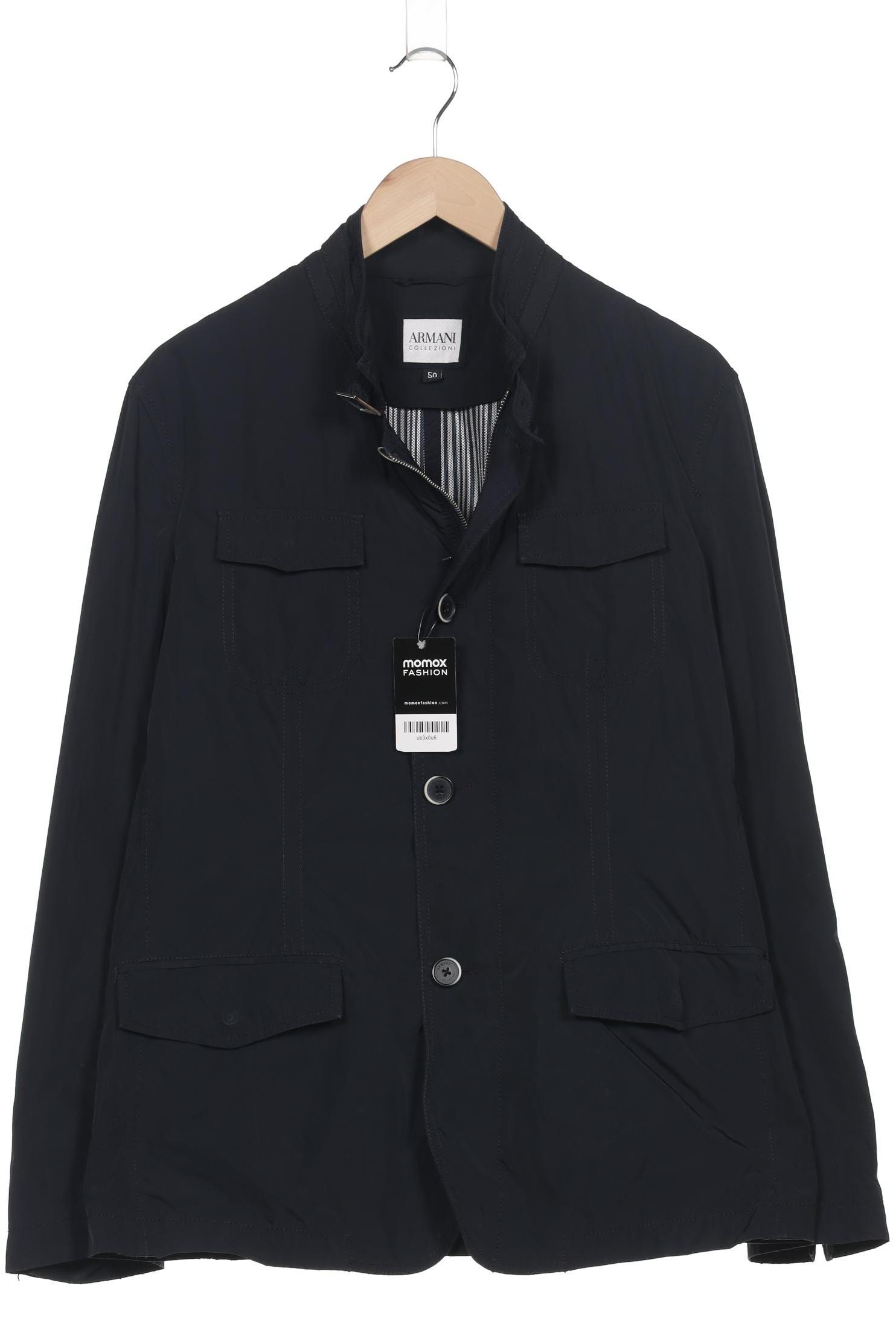 

Armani Collezioni Herren Jacke, marineblau, Gr. 48