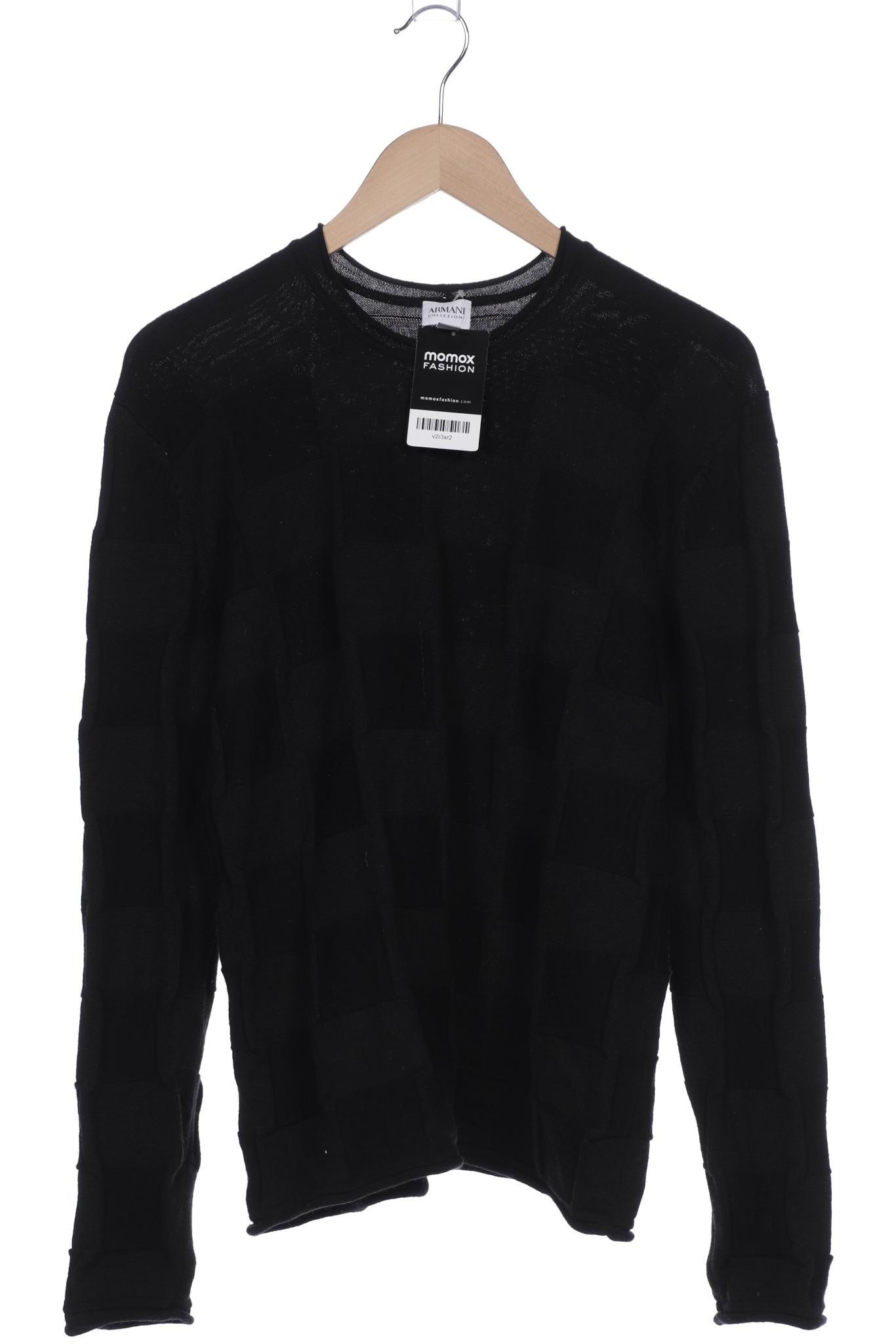

Armani Collezioni Herren Pullover, schwarz, Gr. 50
