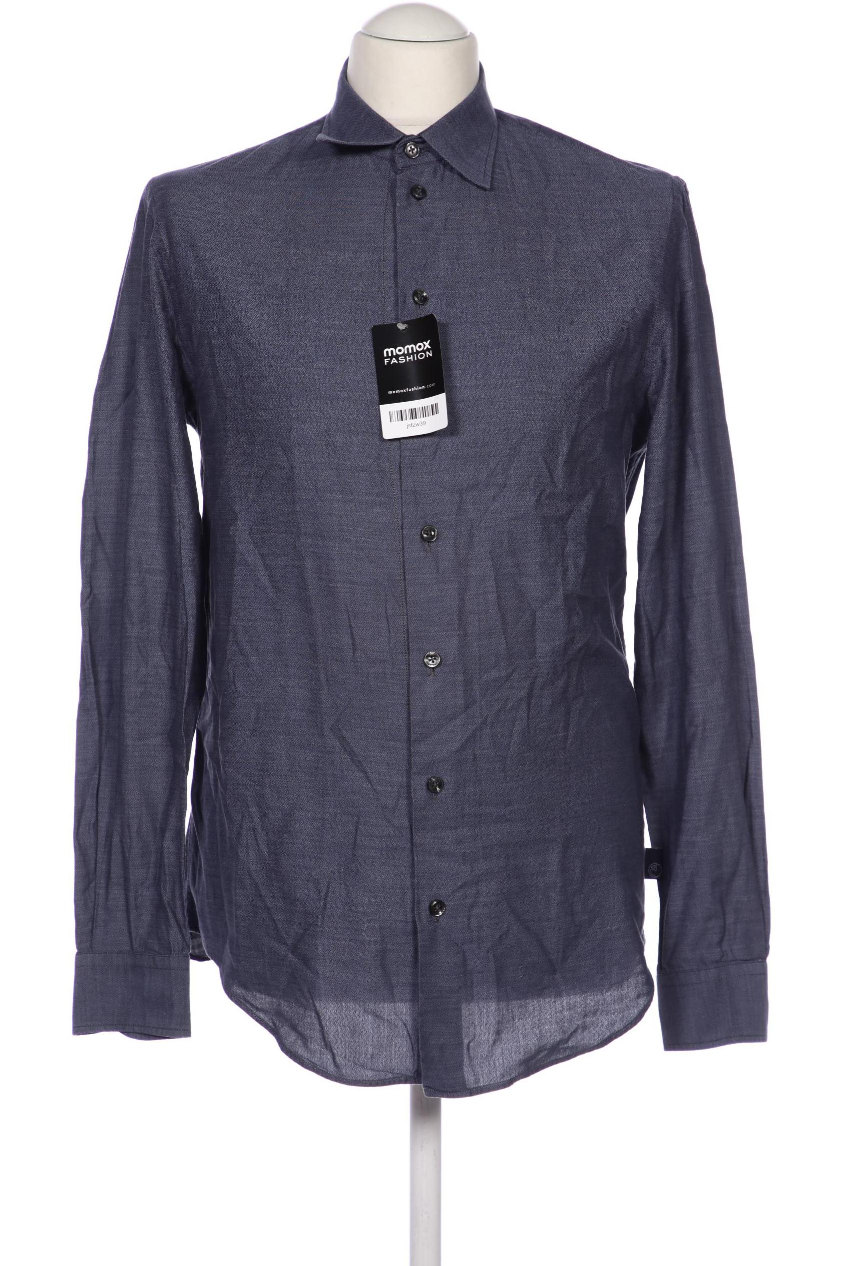 

Armani Collezioni Herren Hemd, blau, Gr. 46