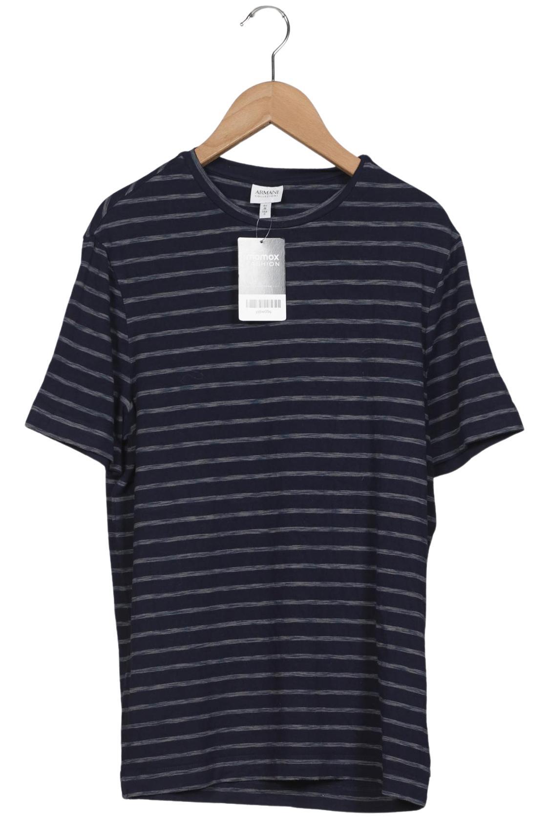 

Armani Collezioni Herren T-Shirt, marineblau, Gr. 48