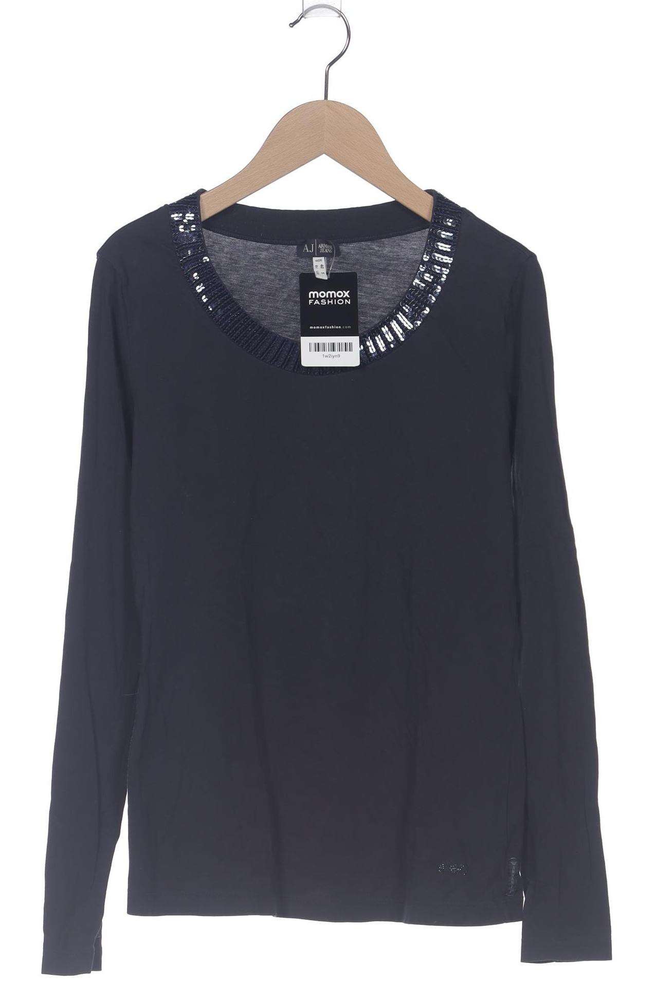 

Armani Jeans Damen Langarmshirt, marineblau, Gr. 40