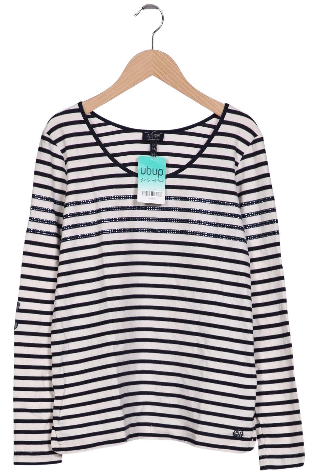 

Armani Jeans Damen Langarmshirt, cremeweiß, Gr. 42