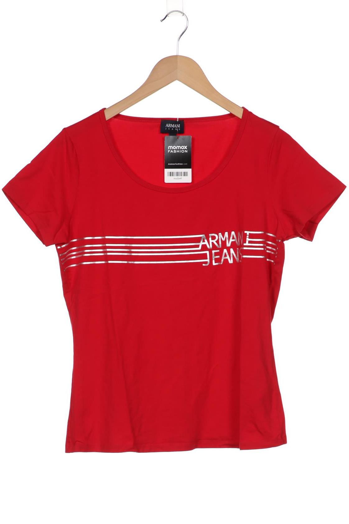 

Armani Jeans Damen T-Shirt, rot, Gr. 50