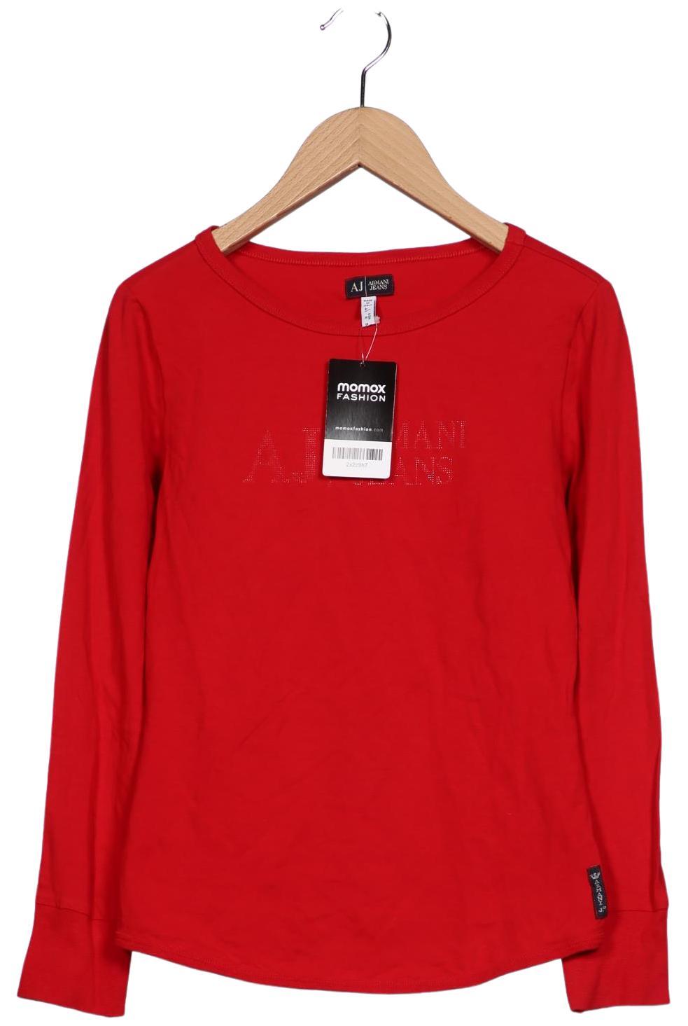 

Armani Jeans Damen Langarmshirt, rot, Gr. 38