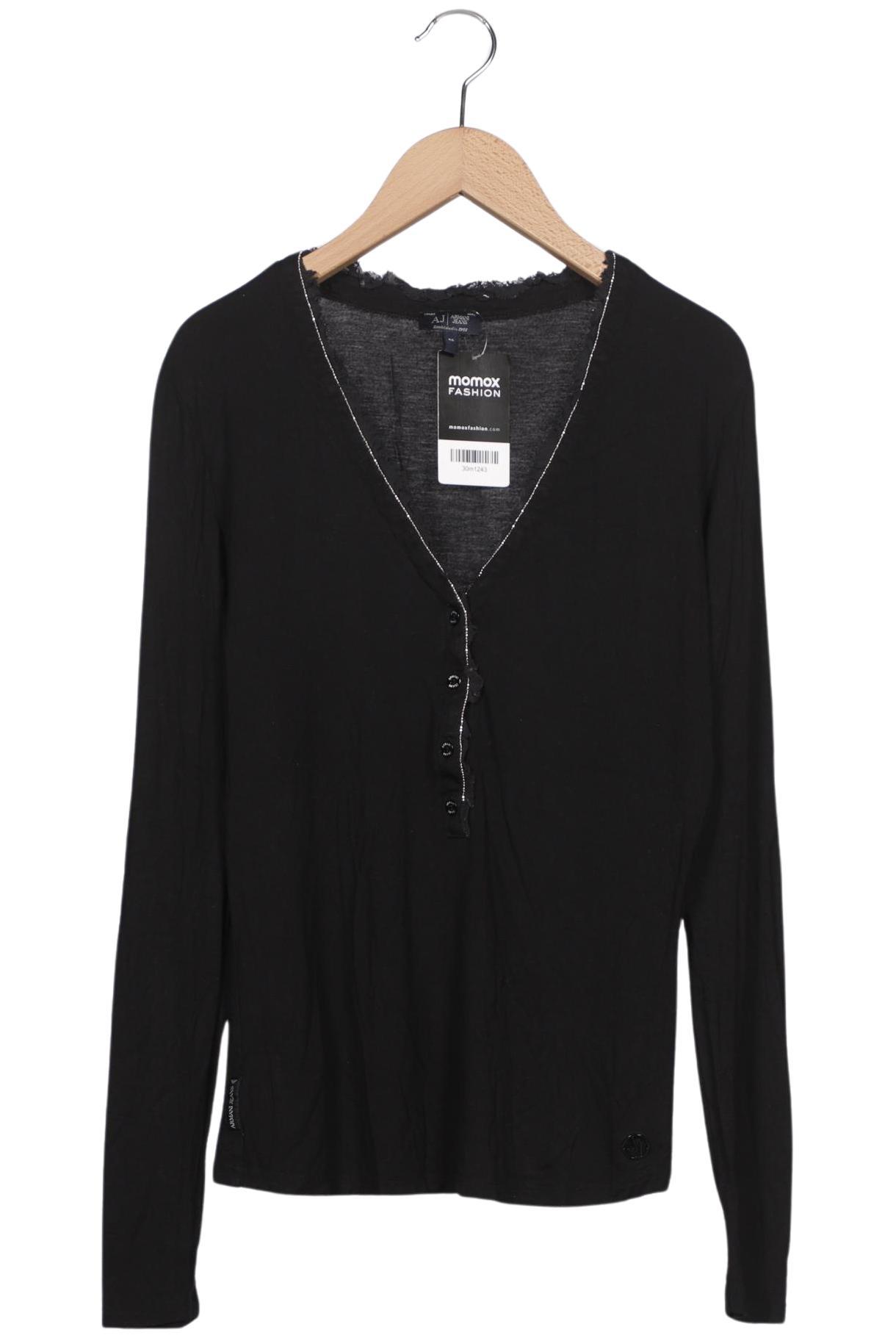 

Armani Jeans Damen Langarmshirt, schwarz, Gr. 44