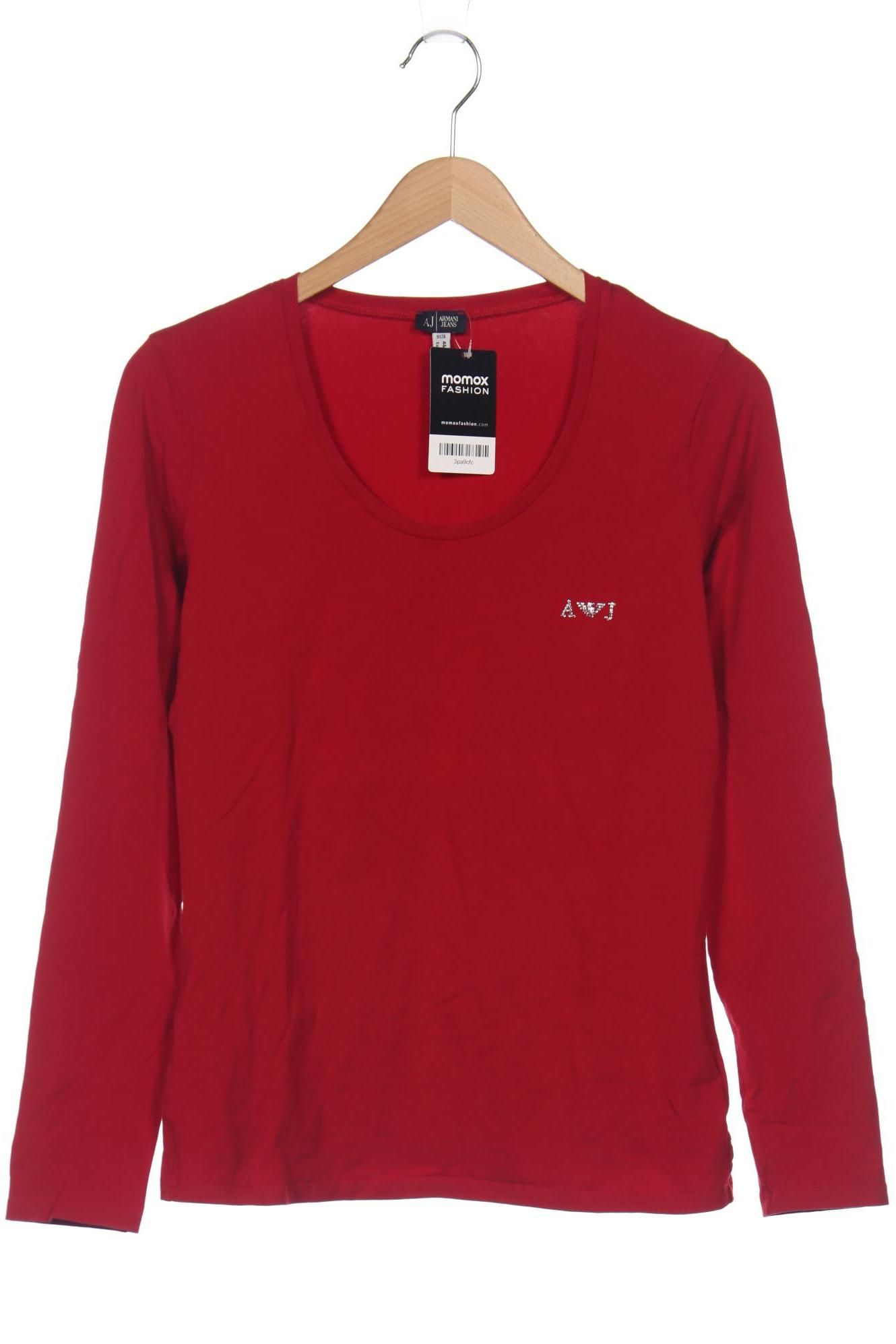 

Armani Jeans Damen Langarmshirt, bordeaux